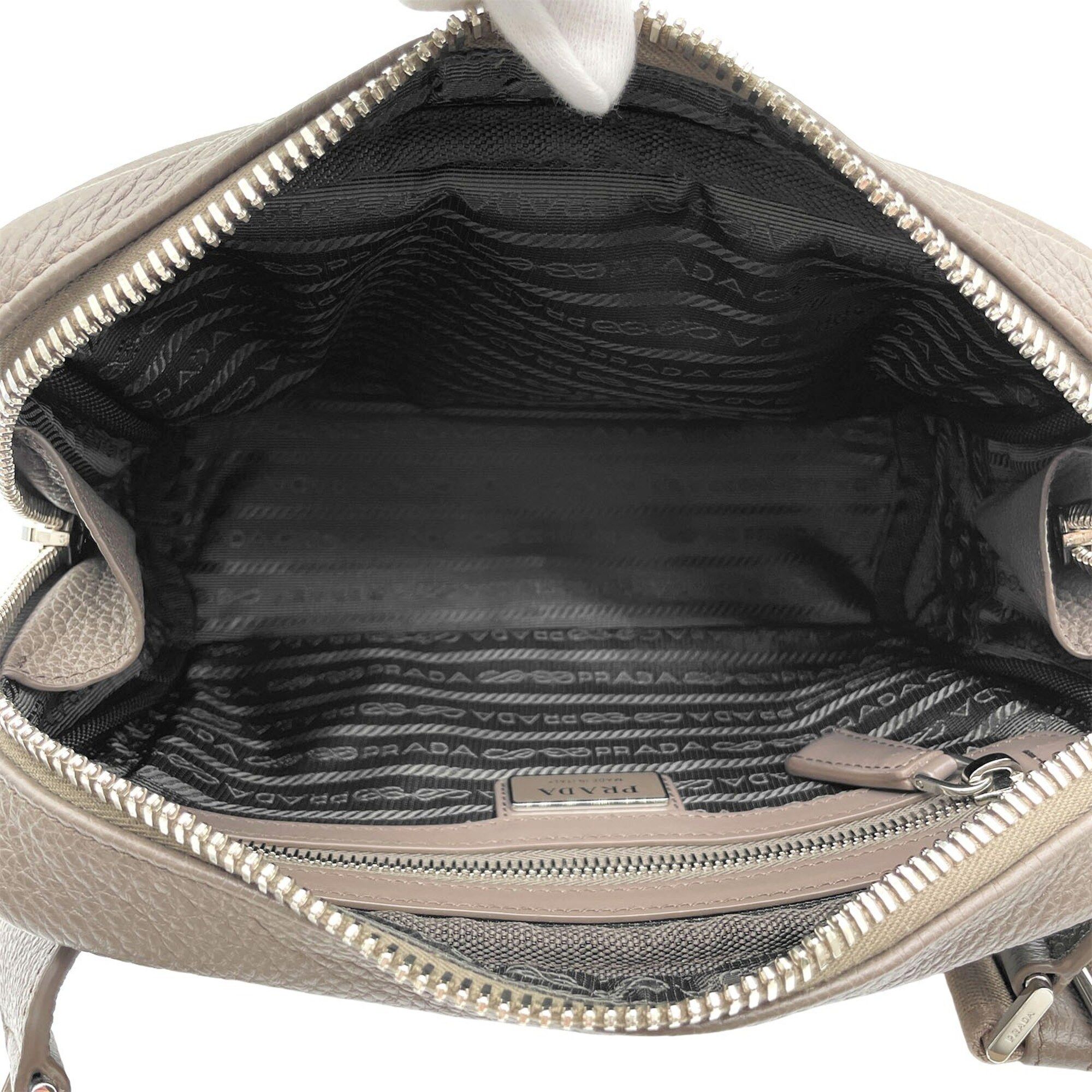 Leather Canvas Shoulder Bag Sling Bag (Pre-Owned) - Prada - Modalova