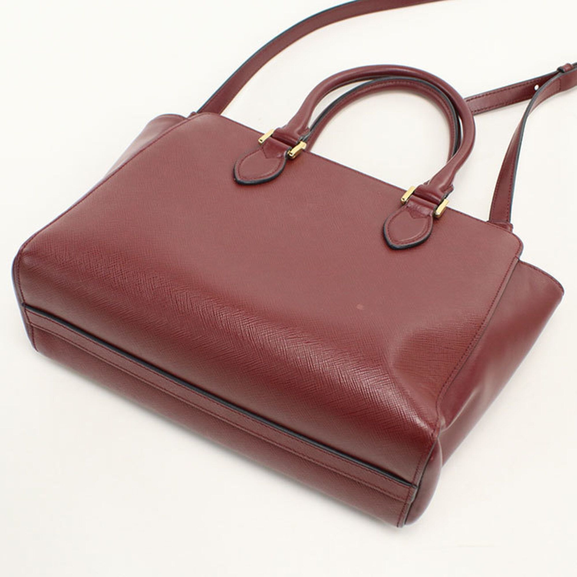 Leather Tote Bag (Pre-Owned) - Prada - Modalova