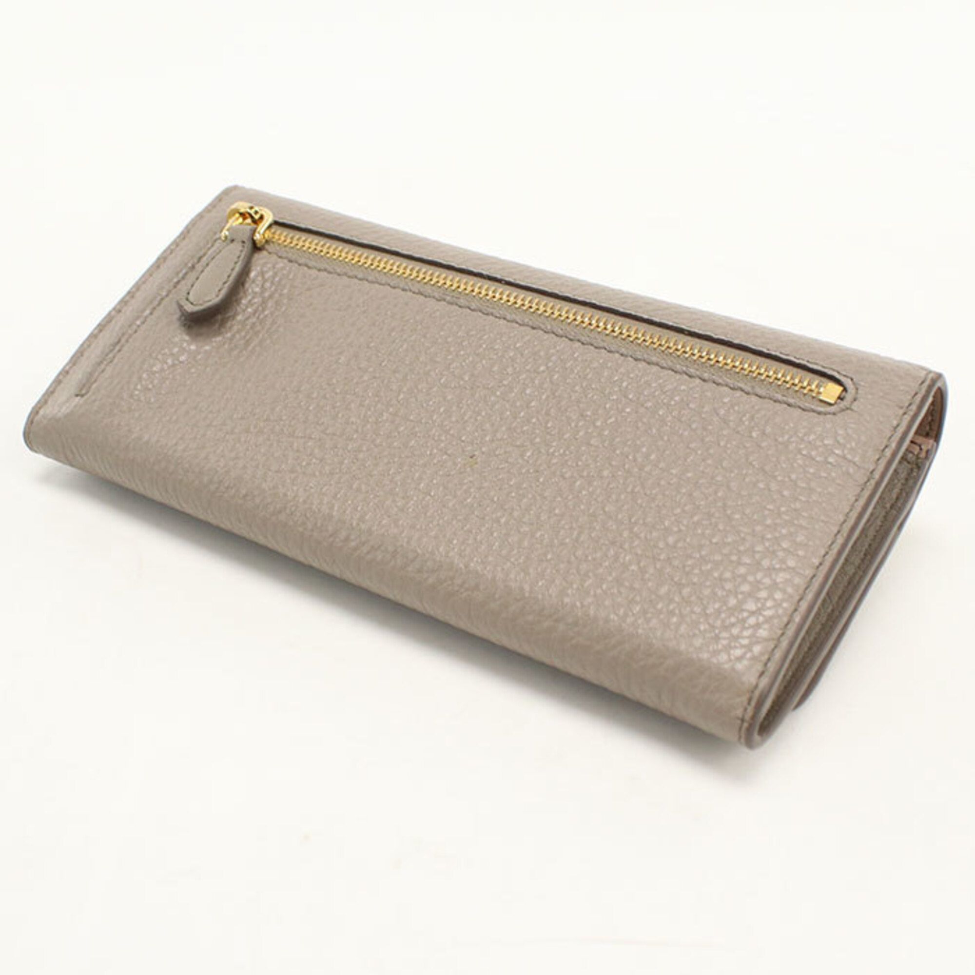 Leather Long Wallet (Bi-Fold) (Pre-Owned) - Prada - Modalova