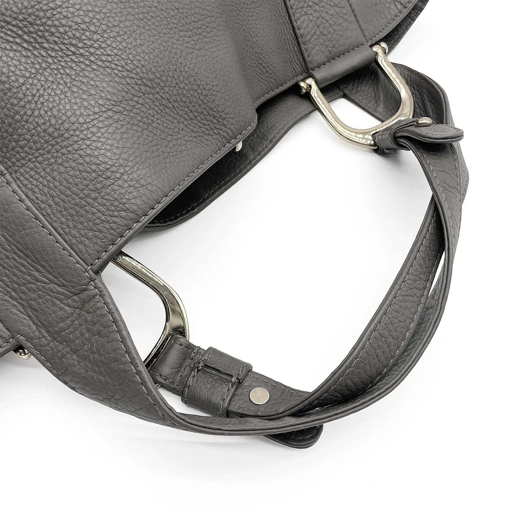Horsebit Leather Tote Bag (Pre-Owned) - Gucci - Modalova