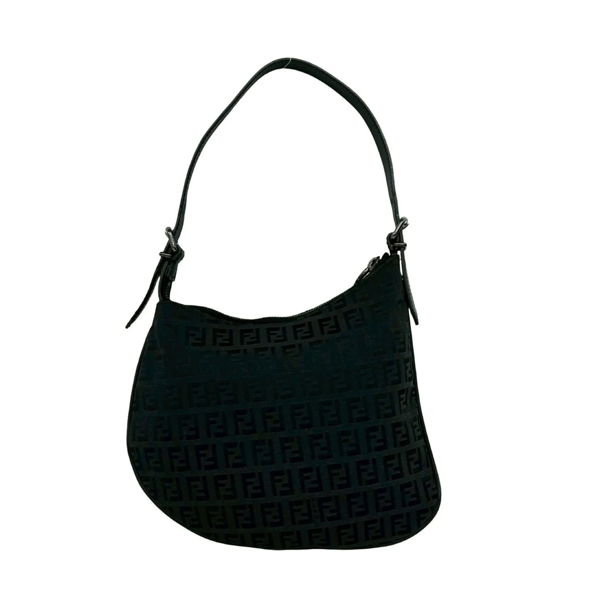 Canvas Leather Handbag Shoulder Bag (Pre-Owned) - Fendi - Modalova