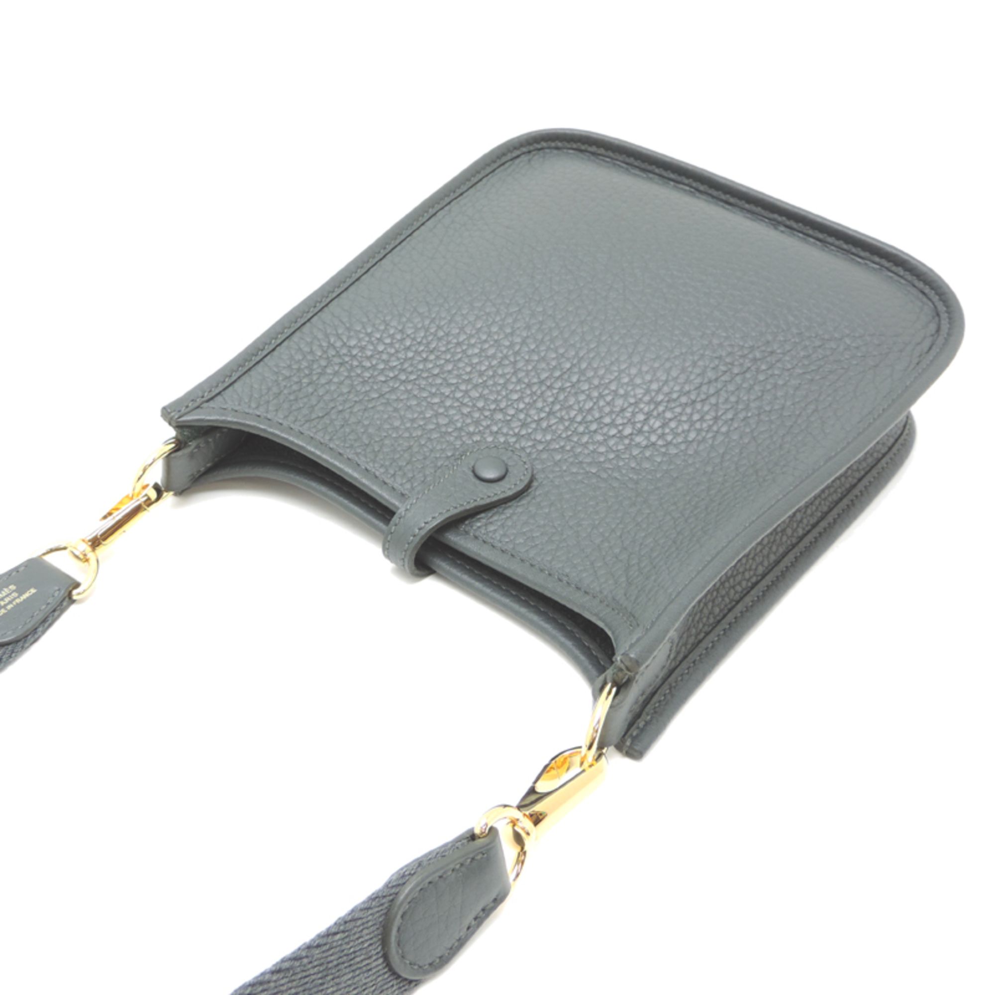 Mini Taurillon Clemence Leather Shoulder Bag (Pre-Owned) - Hermes - Modalova