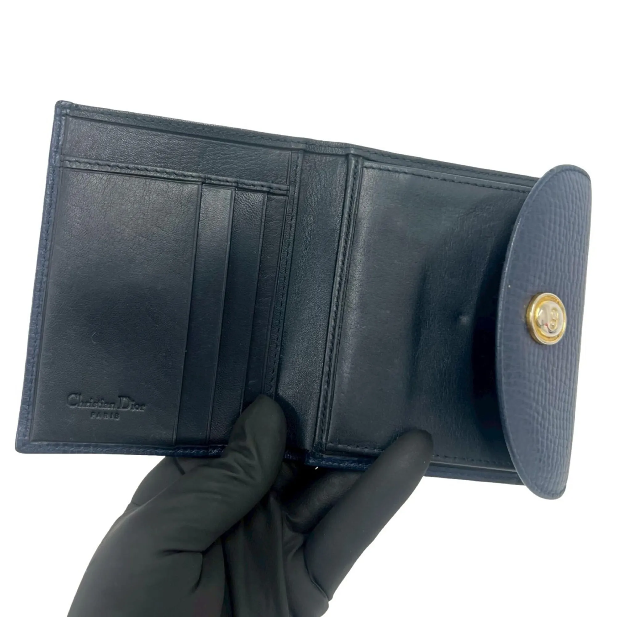 Leather Wallet (Bi-Fold) (Pre-Owned) - Christian Dior - Modalova