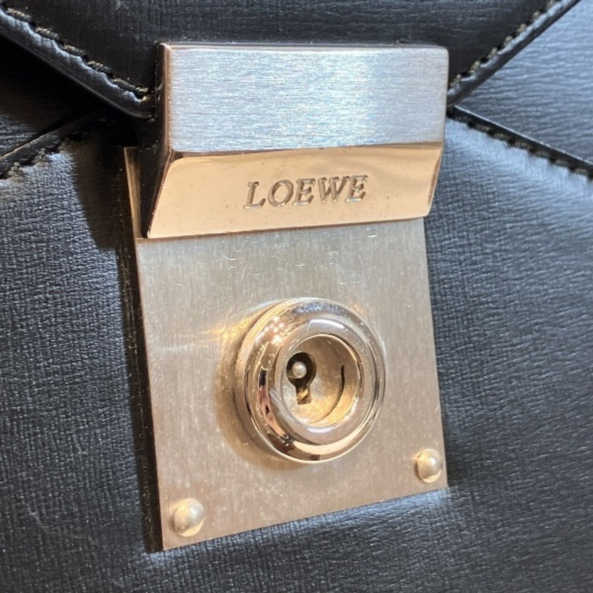 Leather Briefcase Handbag (Pre-Owned) - Loewe - Modalova