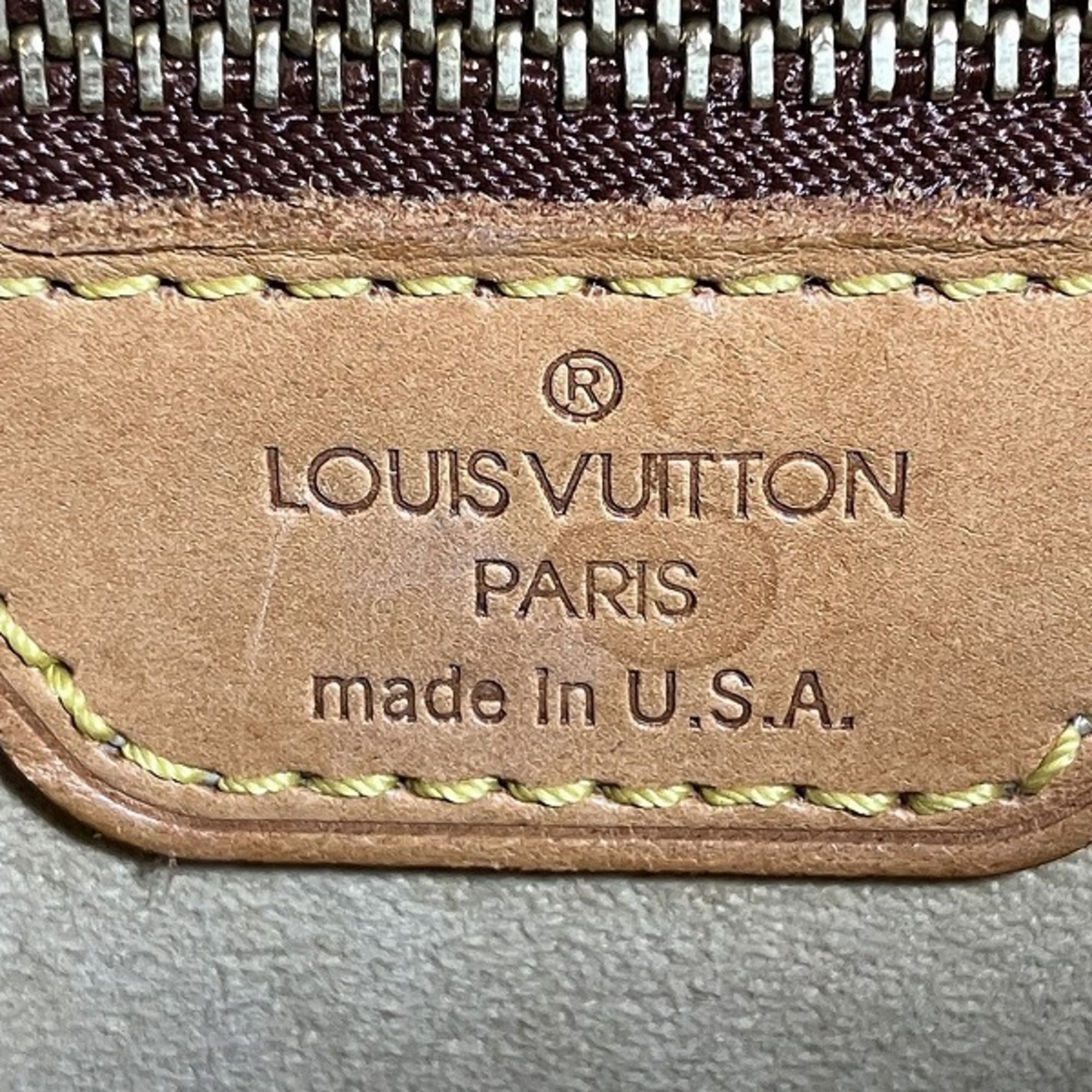 Monogram Canvas Pvc Coated Canvas Handbag Shoulder Bag (Pre-Owned) - Louis Vuitton - Modalova