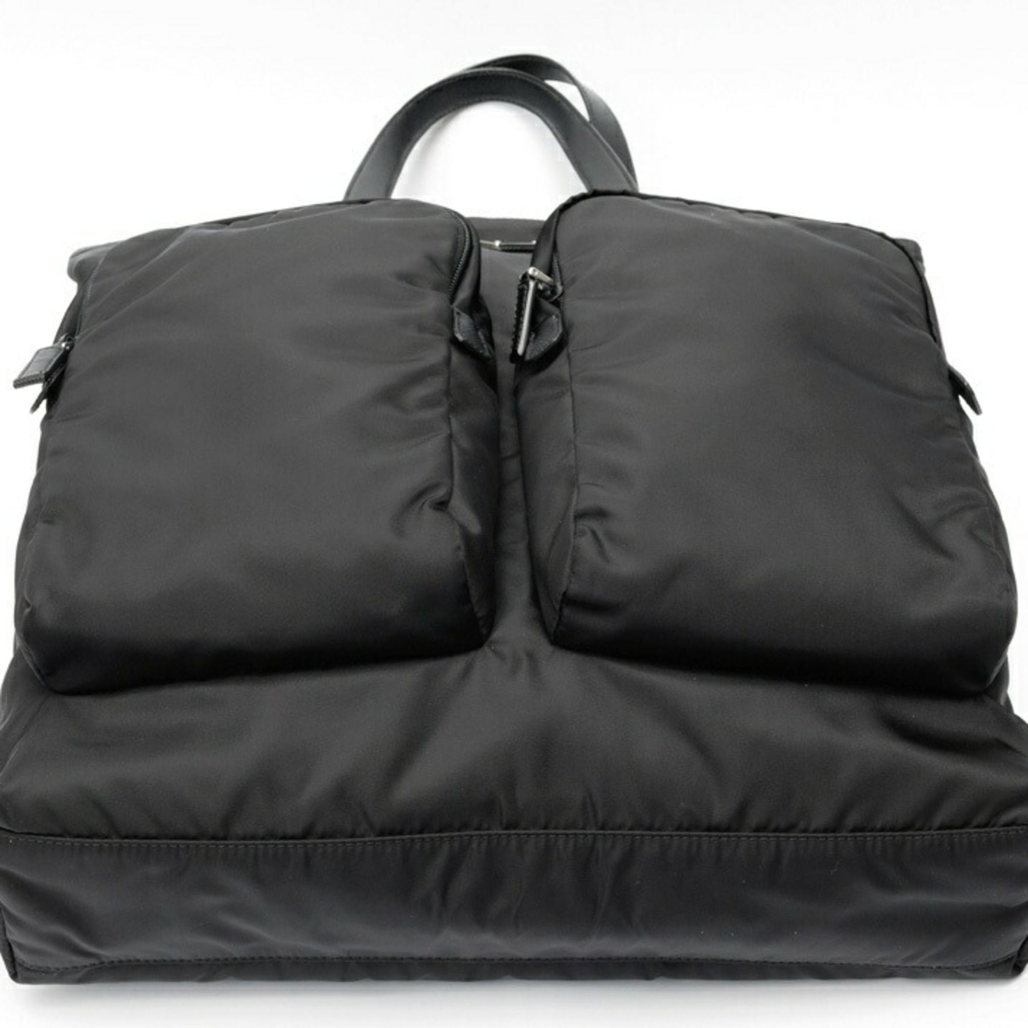 Nylon Leather Backpack (Pre-Owned) - Prada - Modalova