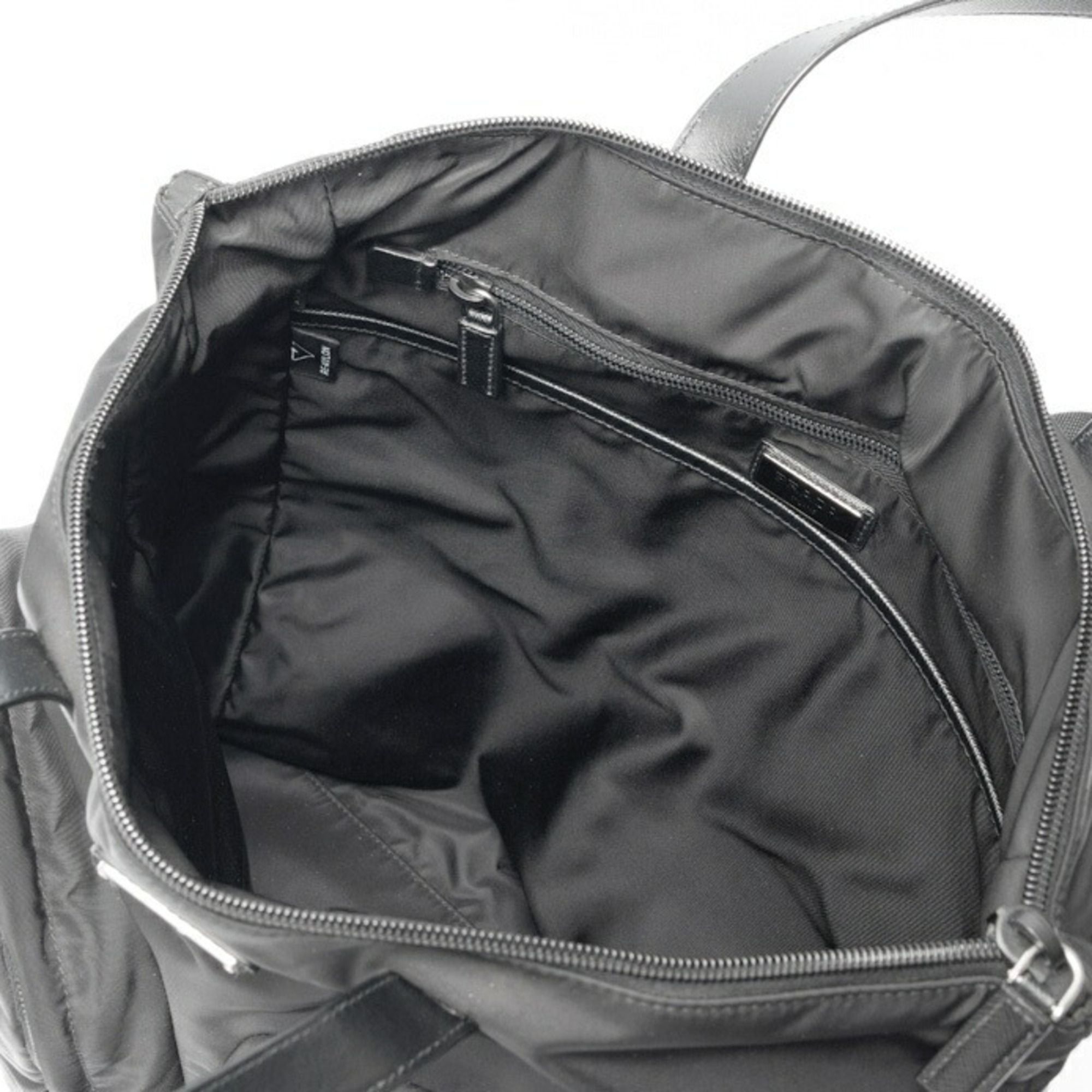 Nylon Leather Backpack (Pre-Owned) - Prada - Modalova