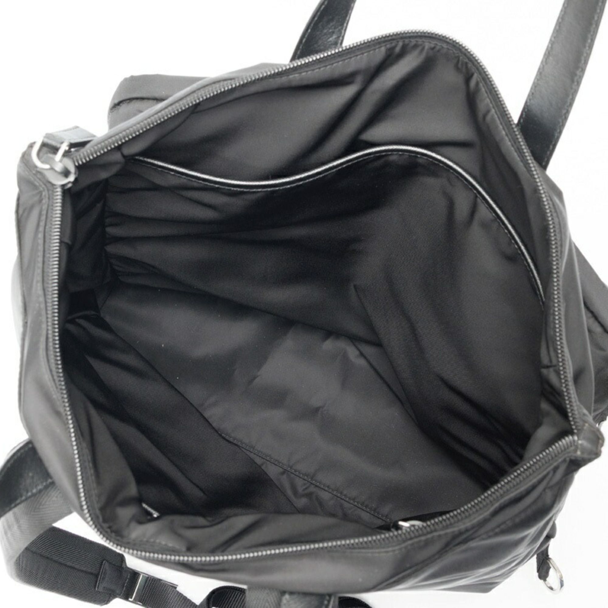 Nylon Leather Backpack (Pre-Owned) - Prada - Modalova