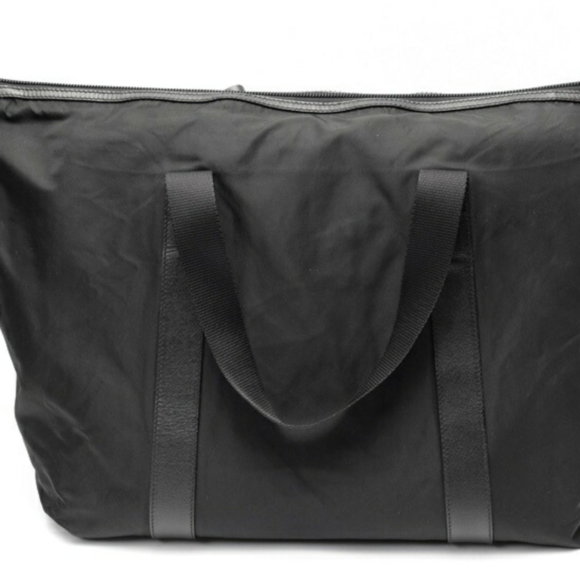 Fabric Leather Boston Bag (Pre-Owned) - Prada - Modalova
