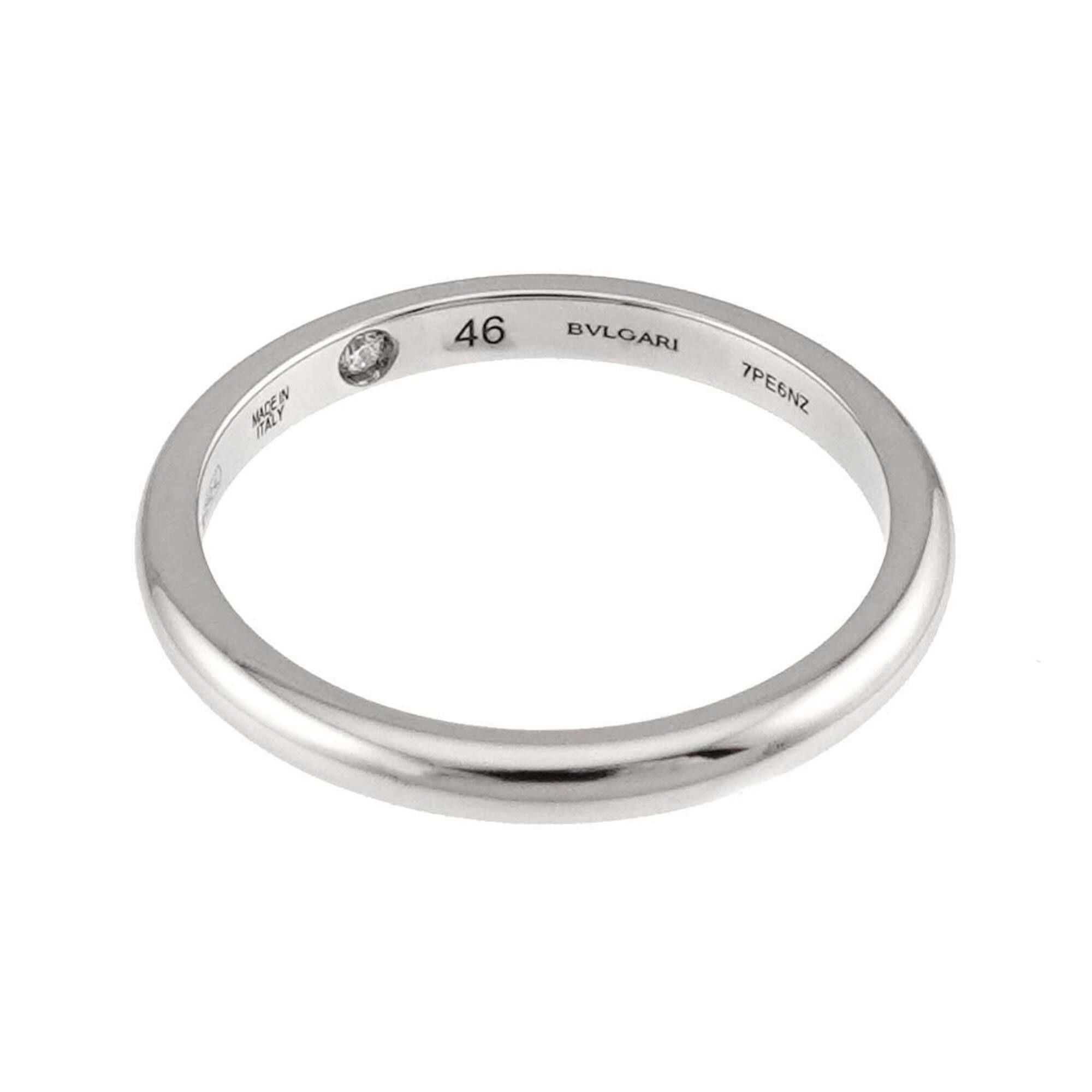 Platinum 950 Band Ring (Pre-Owned) - Bvlgari - Modalova