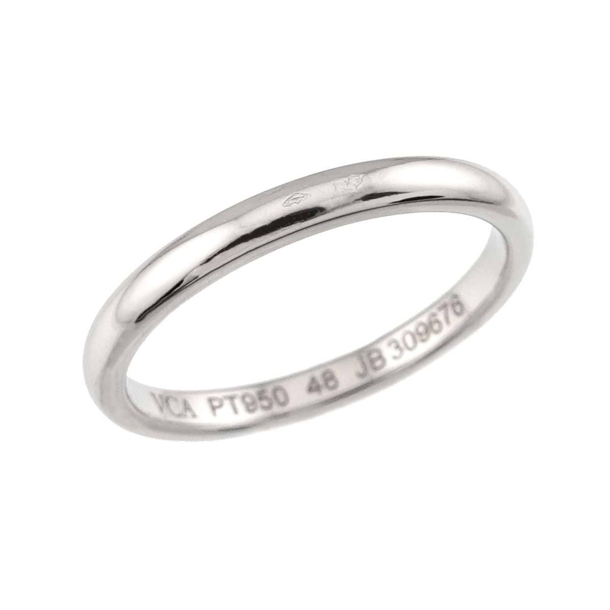 Platinum 950 Band Ring (Pre-Owned) - Van Cleef & Arpels - Modalova