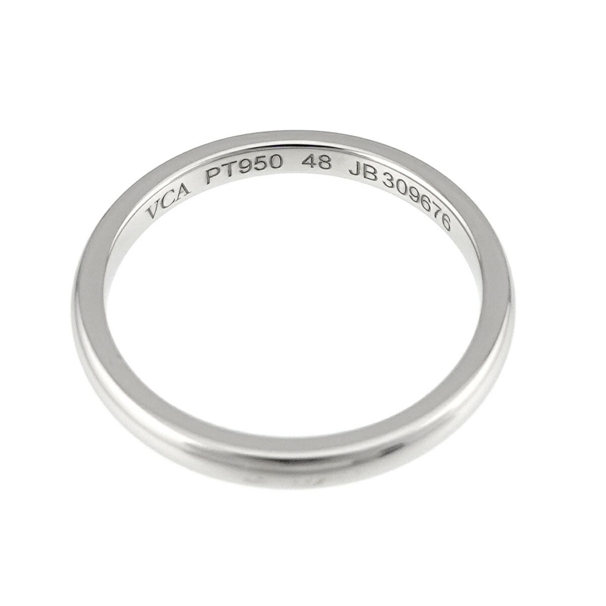 Platinum 950 Band Ring (Pre-Owned) - Van Cleef & Arpels - Modalova