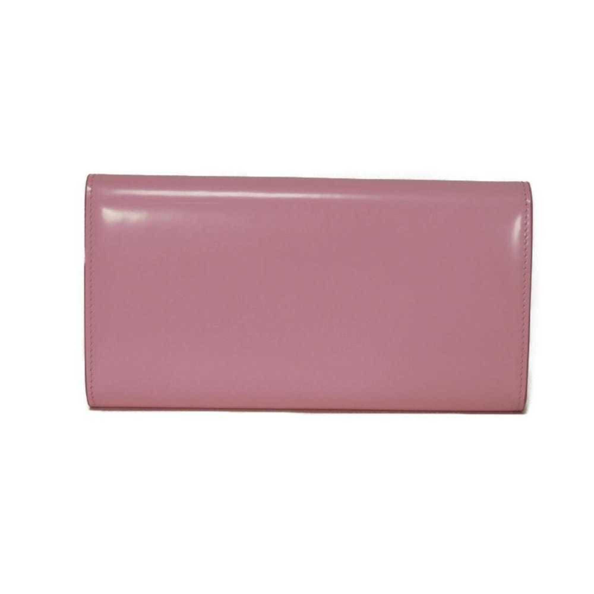 Leather Long Wallet (Tri-Fold) (Pre-Owned) - Salvatore Ferragamo - Modalova
