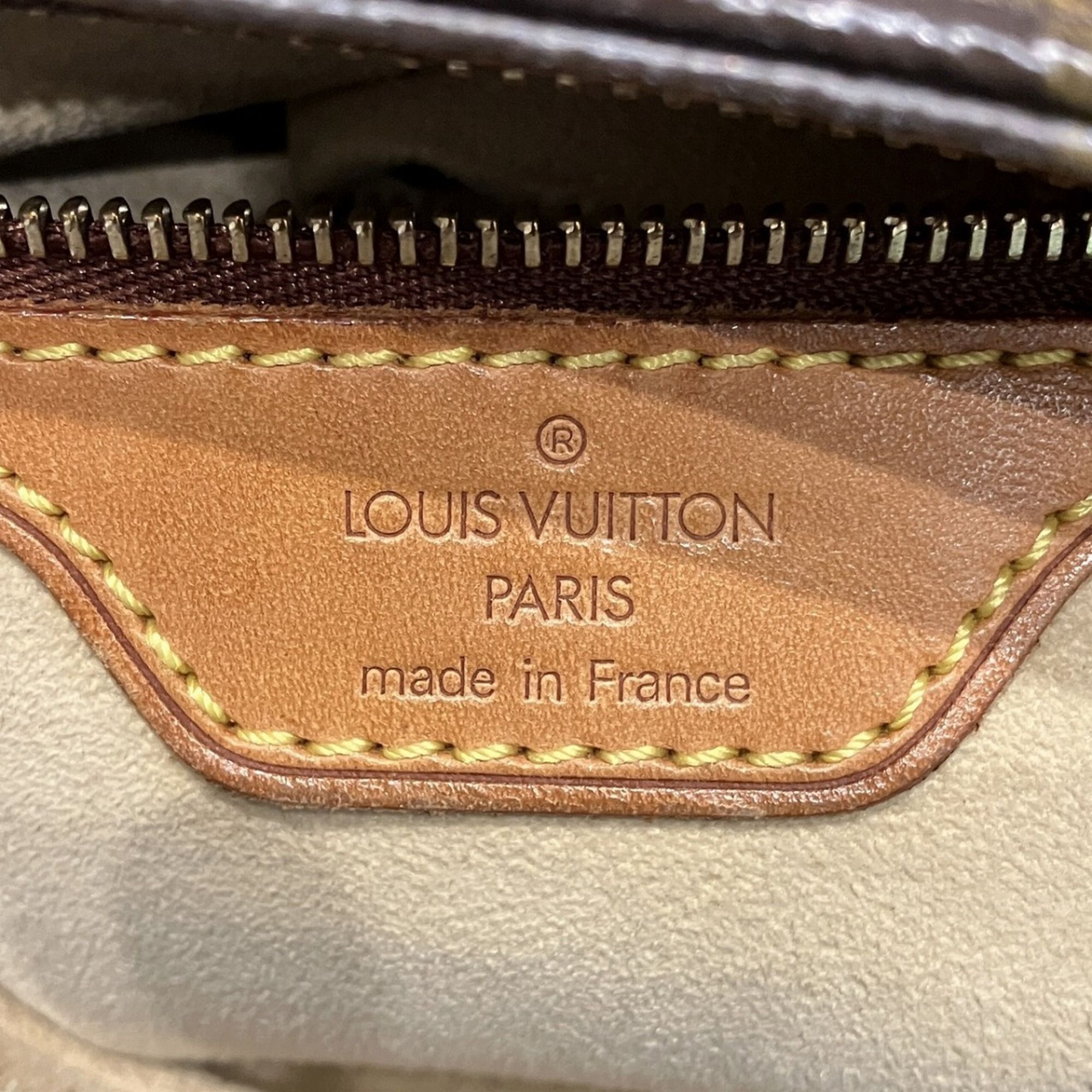 Monogram Canvas Pvc Coated Canvas Leather Shoulder Bag (Pre-Owned) - Louis Vuitton - Modalova