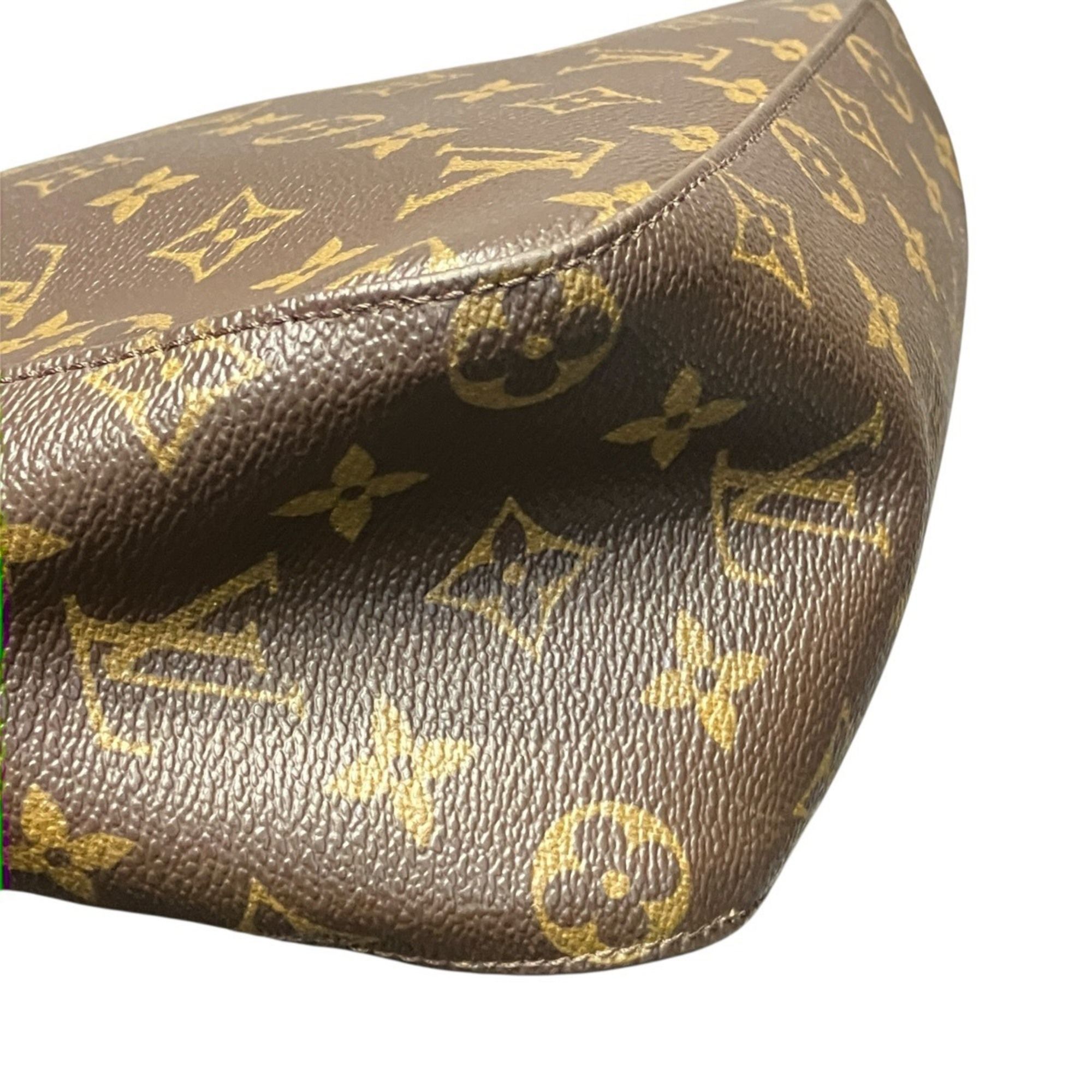 Monogram Canvas Pvc Coated Canvas Leather Shoulder Bag (Pre-Owned) - Louis Vuitton - Modalova