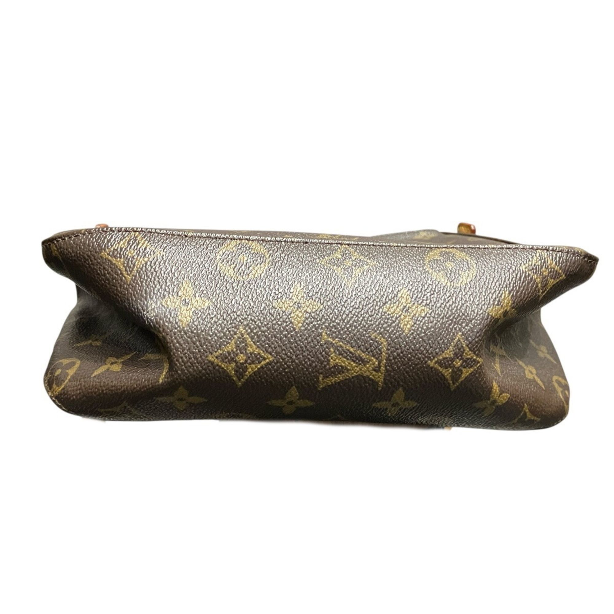 Monogram Canvas Pvc Coated Canvas Leather Shoulder Bag (Pre-Owned) - Louis Vuitton - Modalova