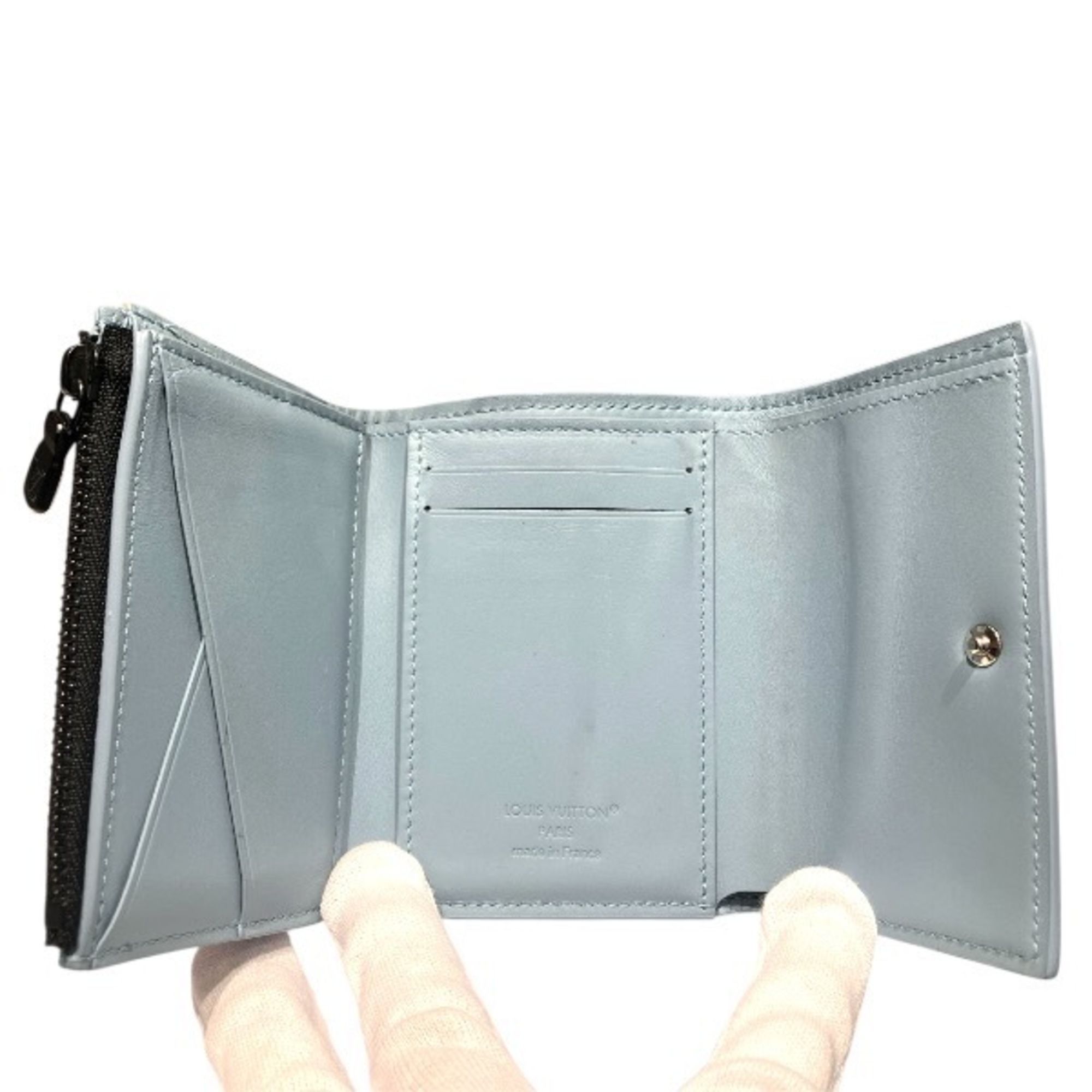 Monogram Shadow Leather Wallet (Tri-Fold) (Pre-Owned) - Louis Vuitton - Modalova