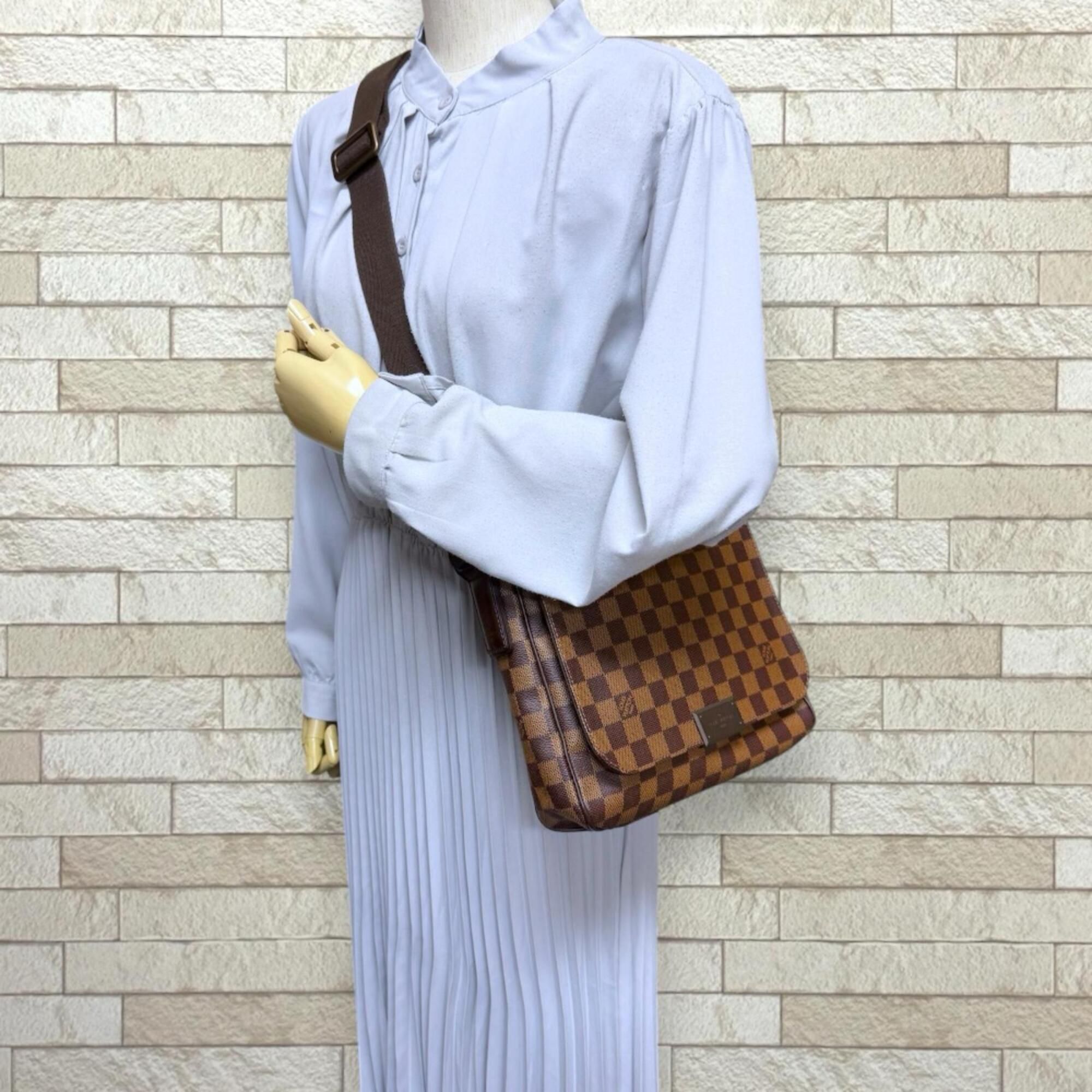 Damier Canvas Shoulder Bag (Pre-Owned) - Louis Vuitton - Modalova