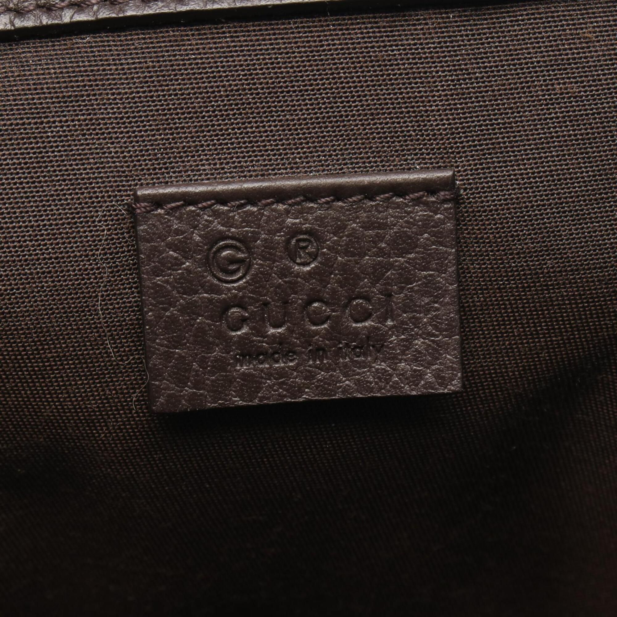 Canvas Leather Backpack Handbag (Pre-Owned) - Gucci - Modalova