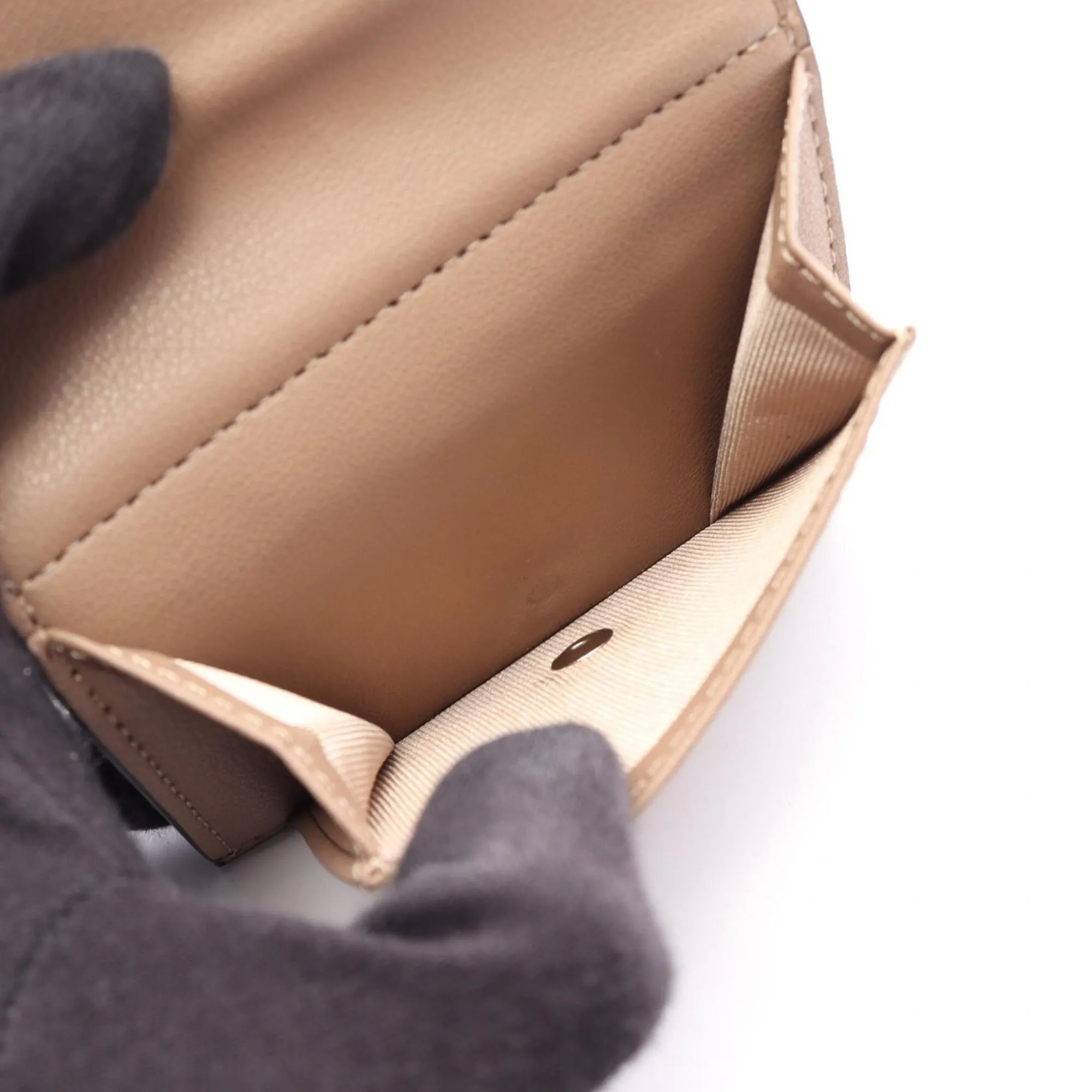 Leather Wallet (Tri-Fold) (Pre-Owned) - Loewe - Modalova