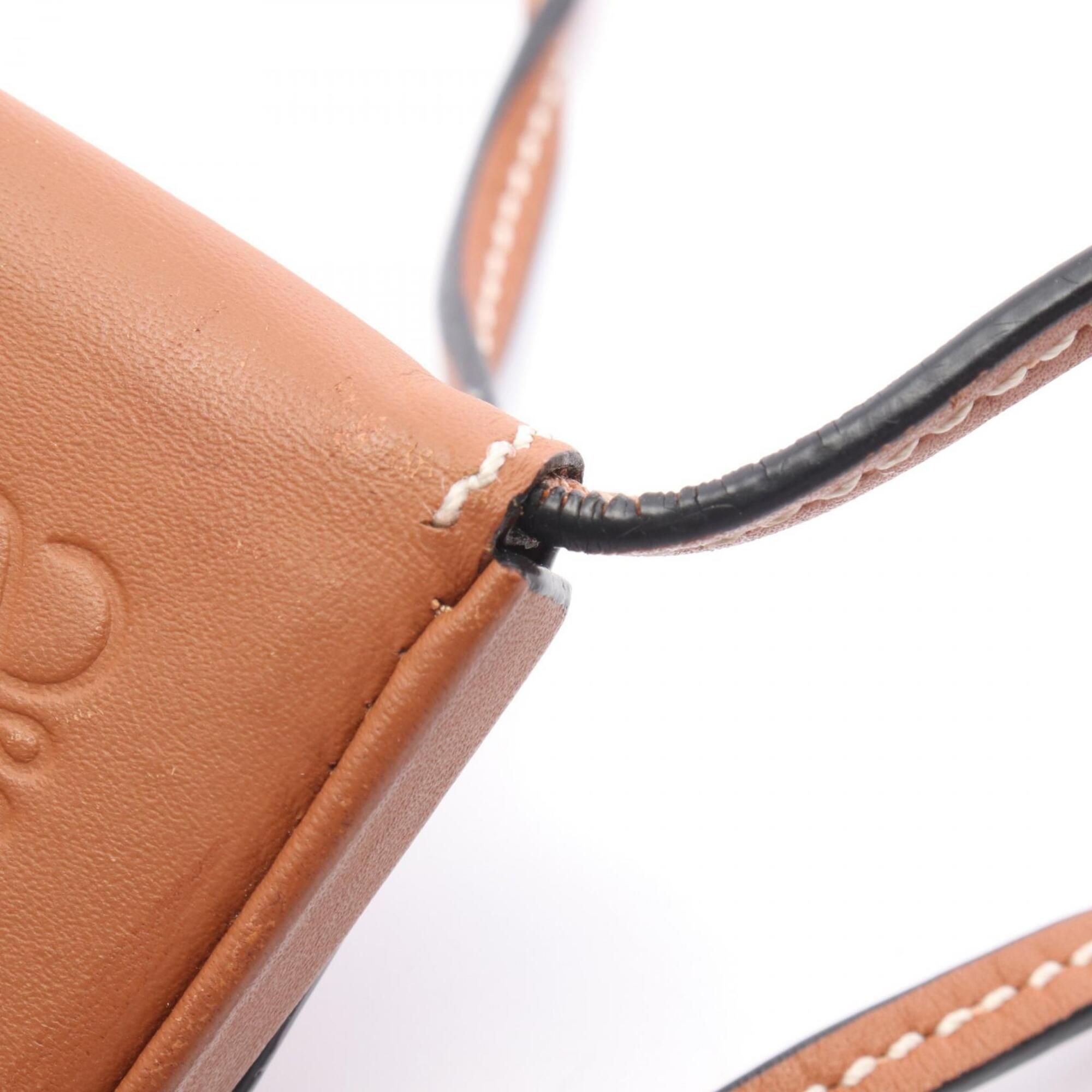 Leather Handbag Pouch Shoulder Bag (Pre-Owned) - Loewe - Modalova