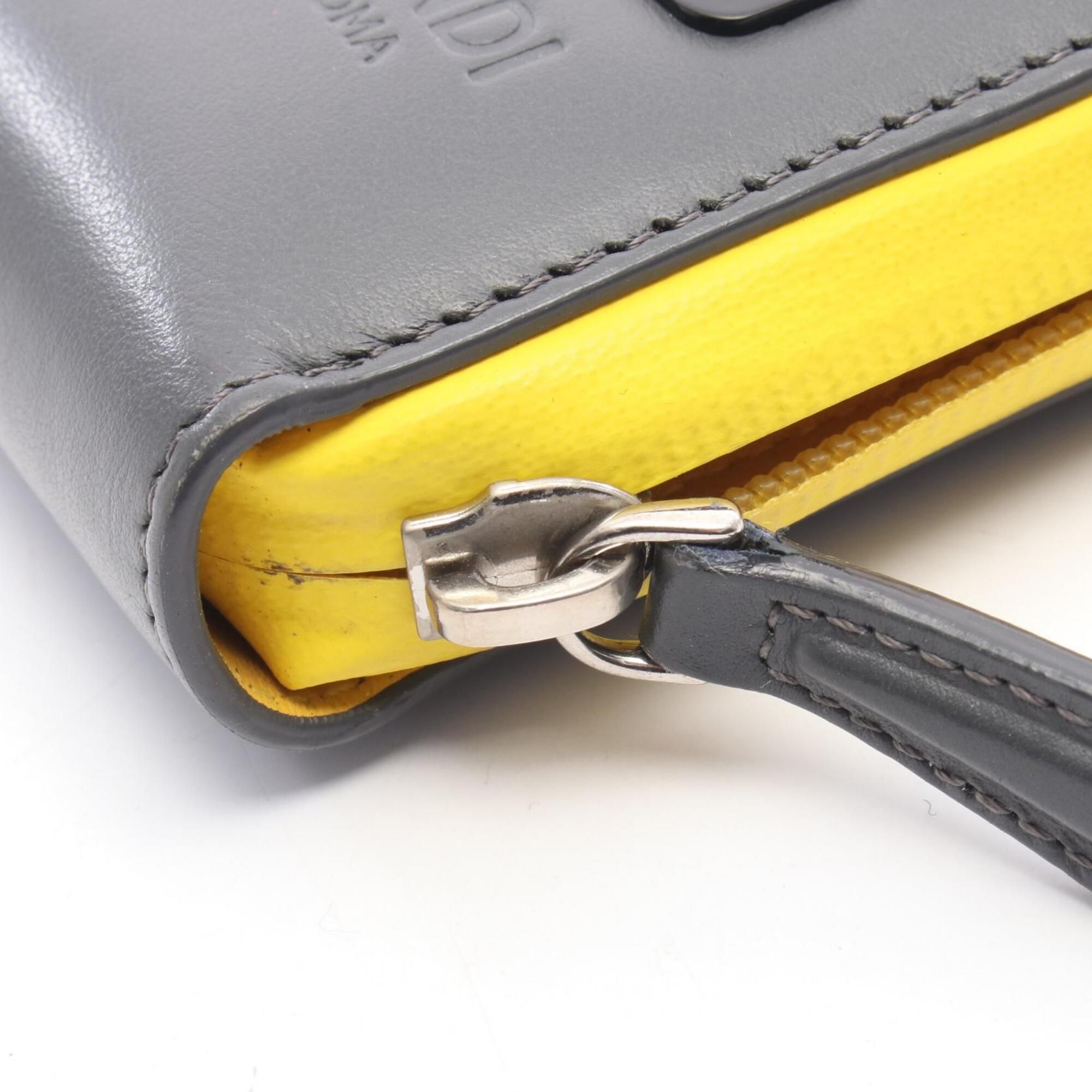 Leather Long Wallet (Bi-Fold) (Pre-Owned) - Fendi - Modalova