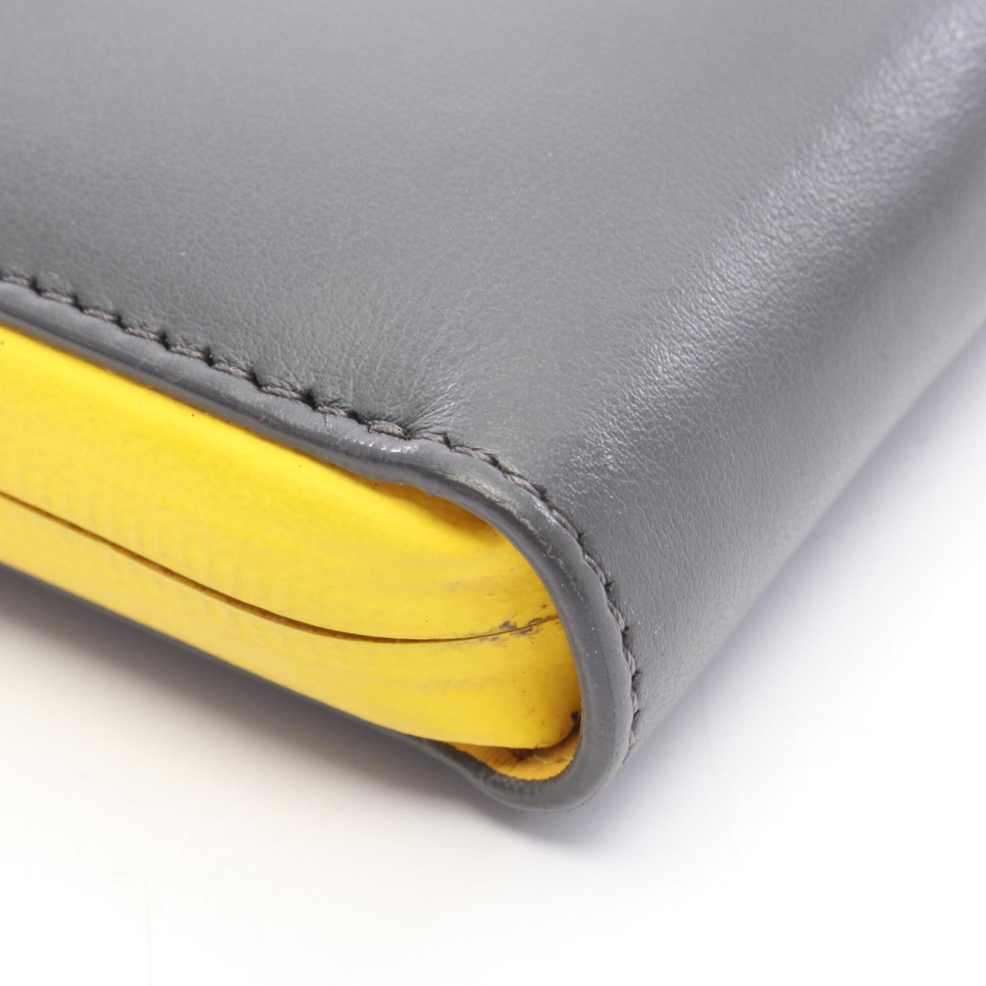 Leather Long Wallet (Bi-Fold) (Pre-Owned) - Fendi - Modalova