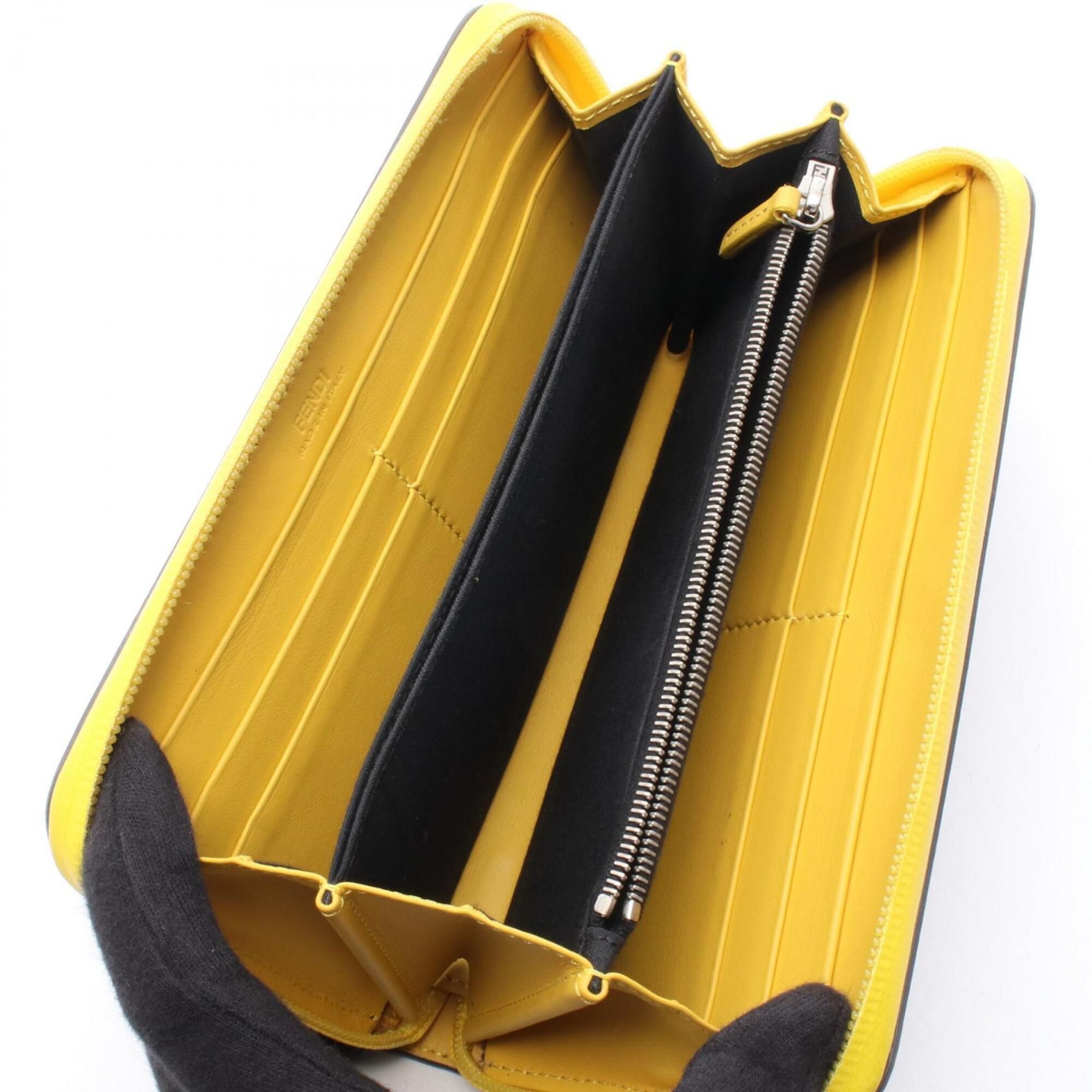 Leather Long Wallet (Bi-Fold) (Pre-Owned) - Fendi - Modalova