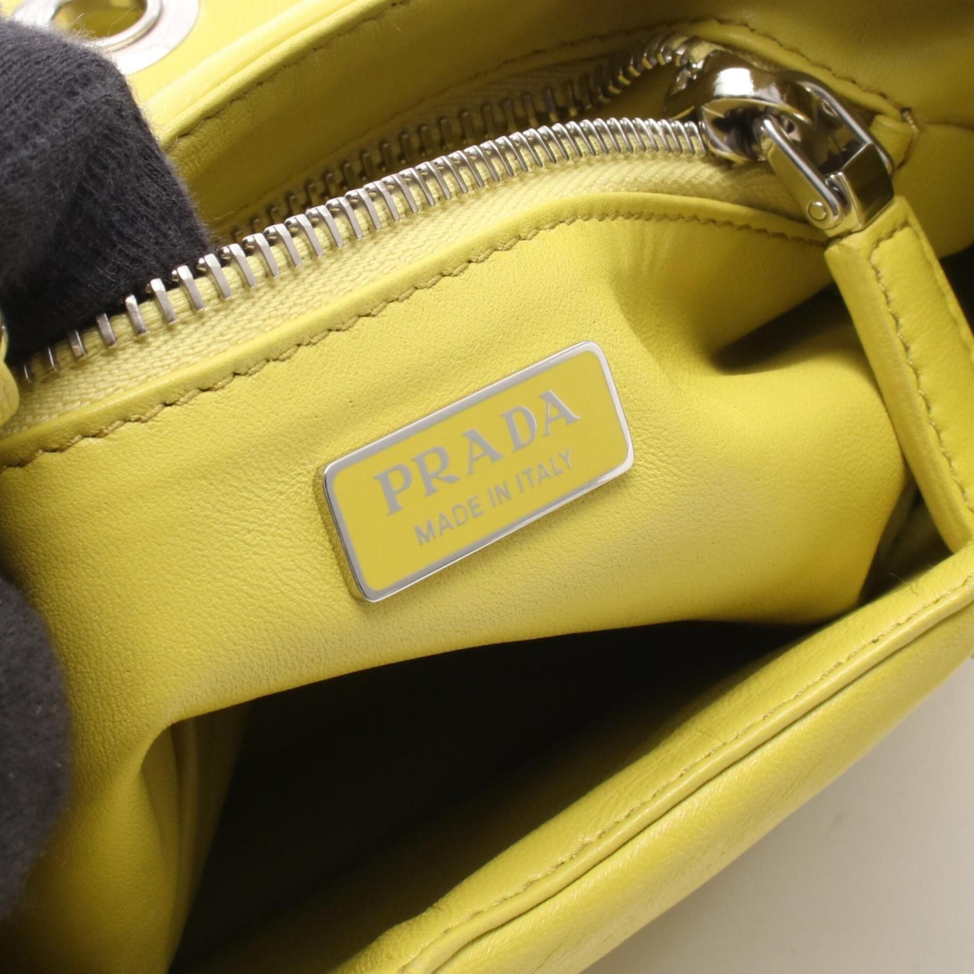 Leather Handbag (Pre-Owned) - Prada - Modalova