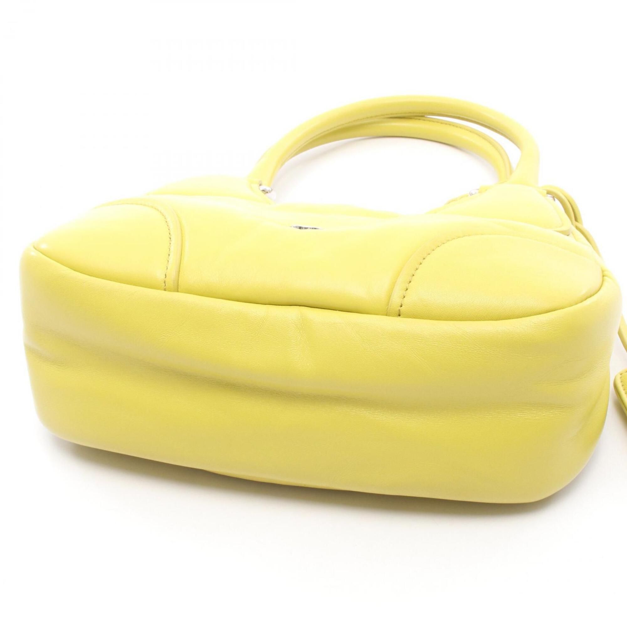 Leather Handbag (Pre-Owned) - Prada - Modalova
