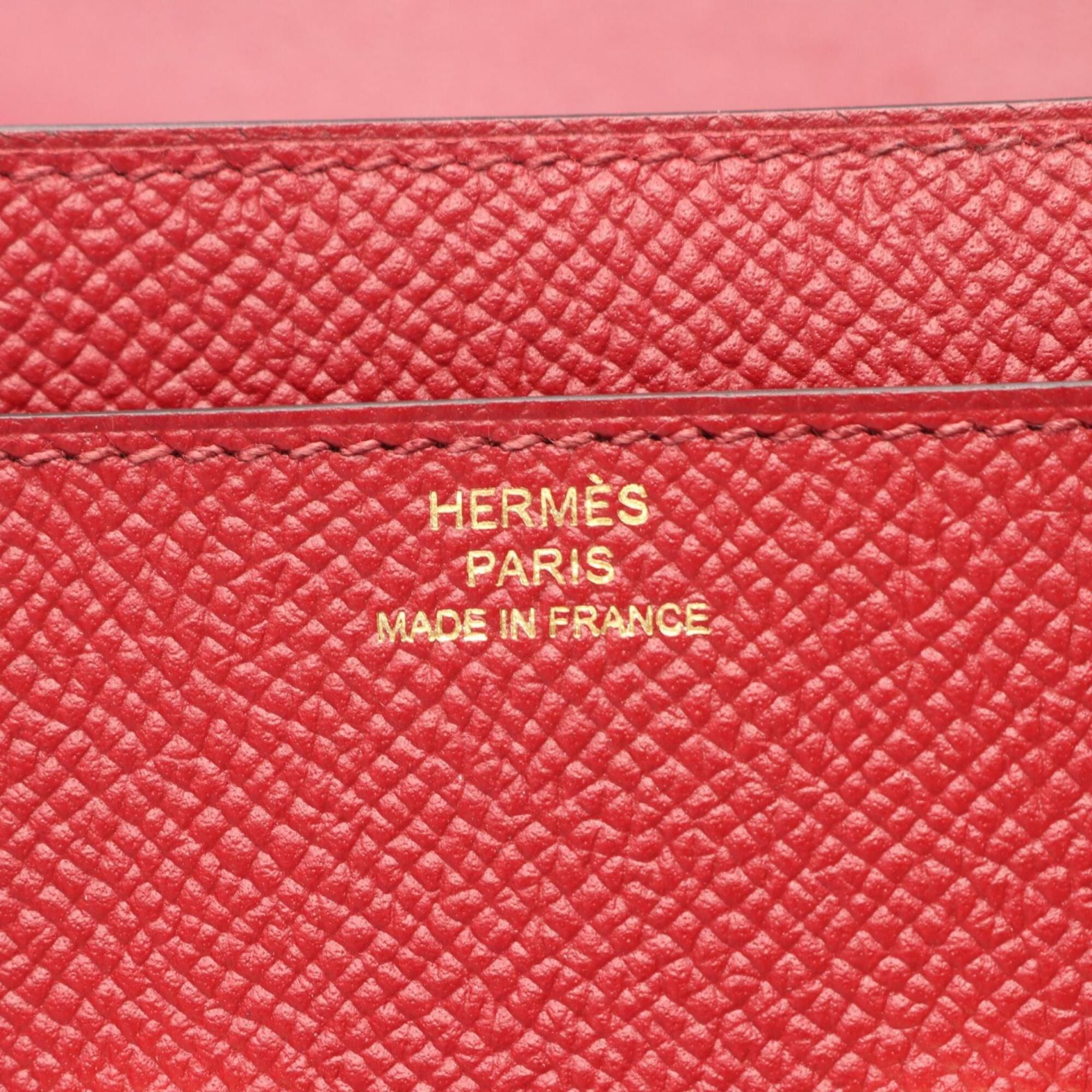 Leather Long Wallet (Bi-Fold) (Pre-Owned) - Hermes - Modalova