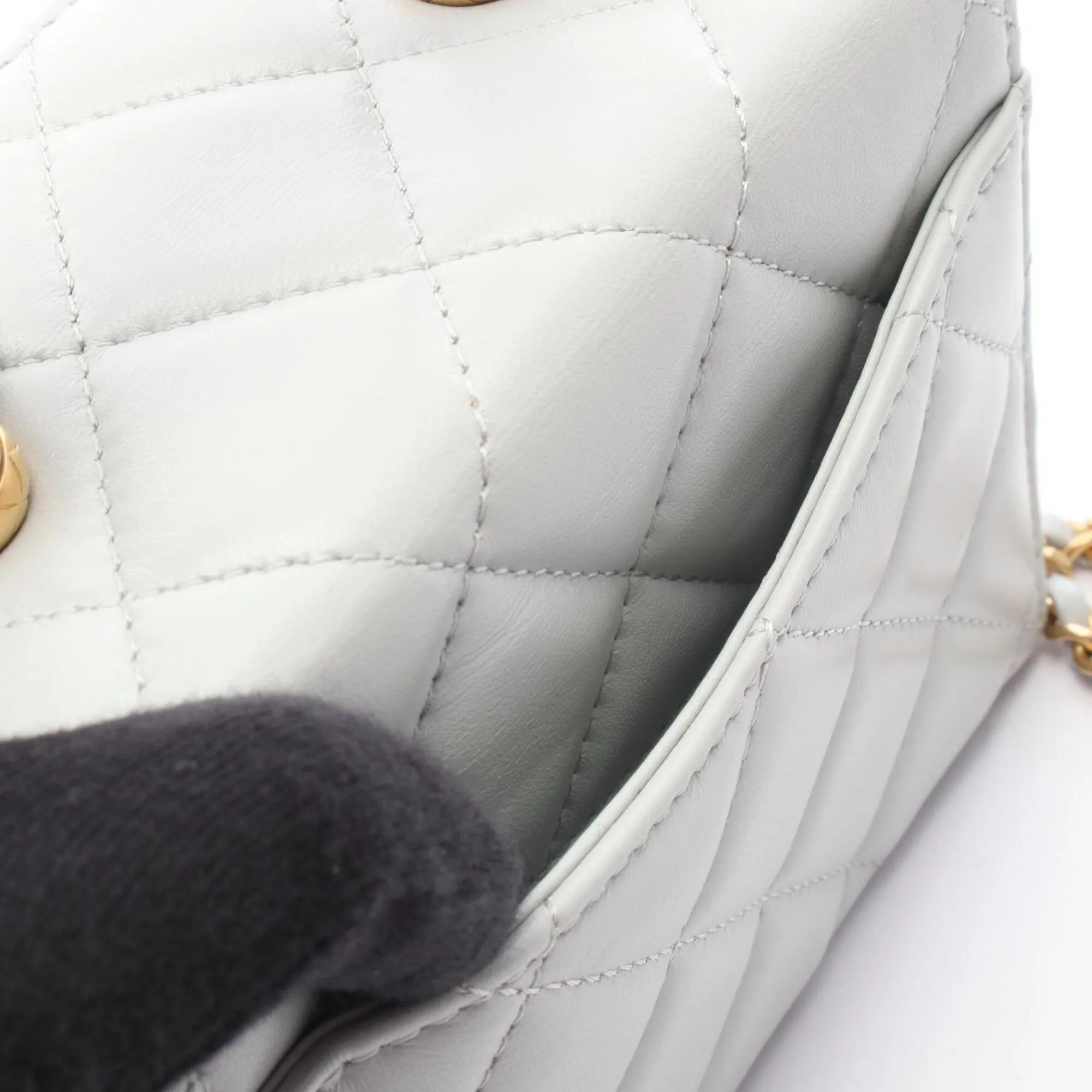 Leather Handbag Shoulder Bag (Pre-Owned) - Chanel - Modalova