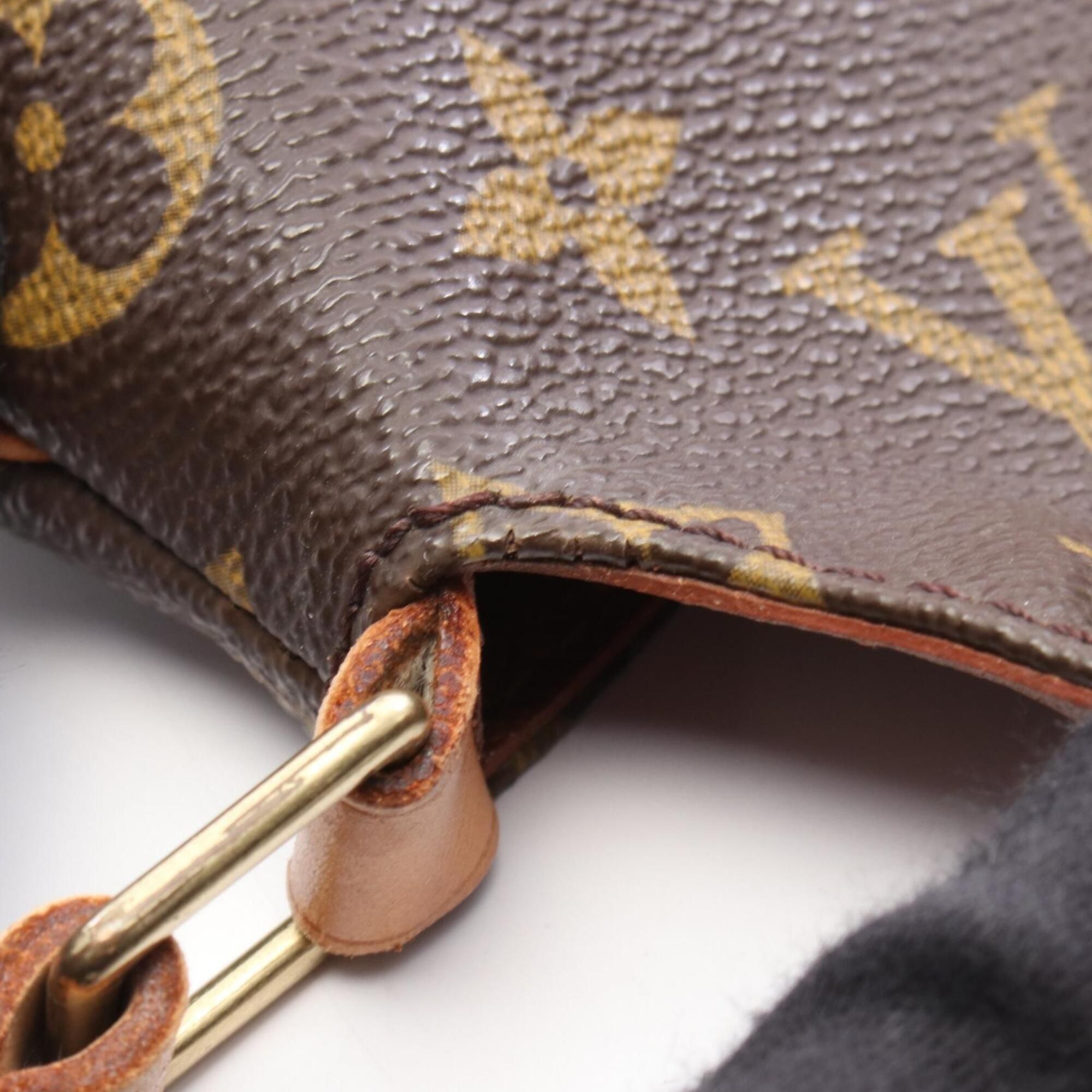 Coated Canvas Leather Handbag Shoulder Bag (Pre-Owned) - Louis Vuitton - Modalova