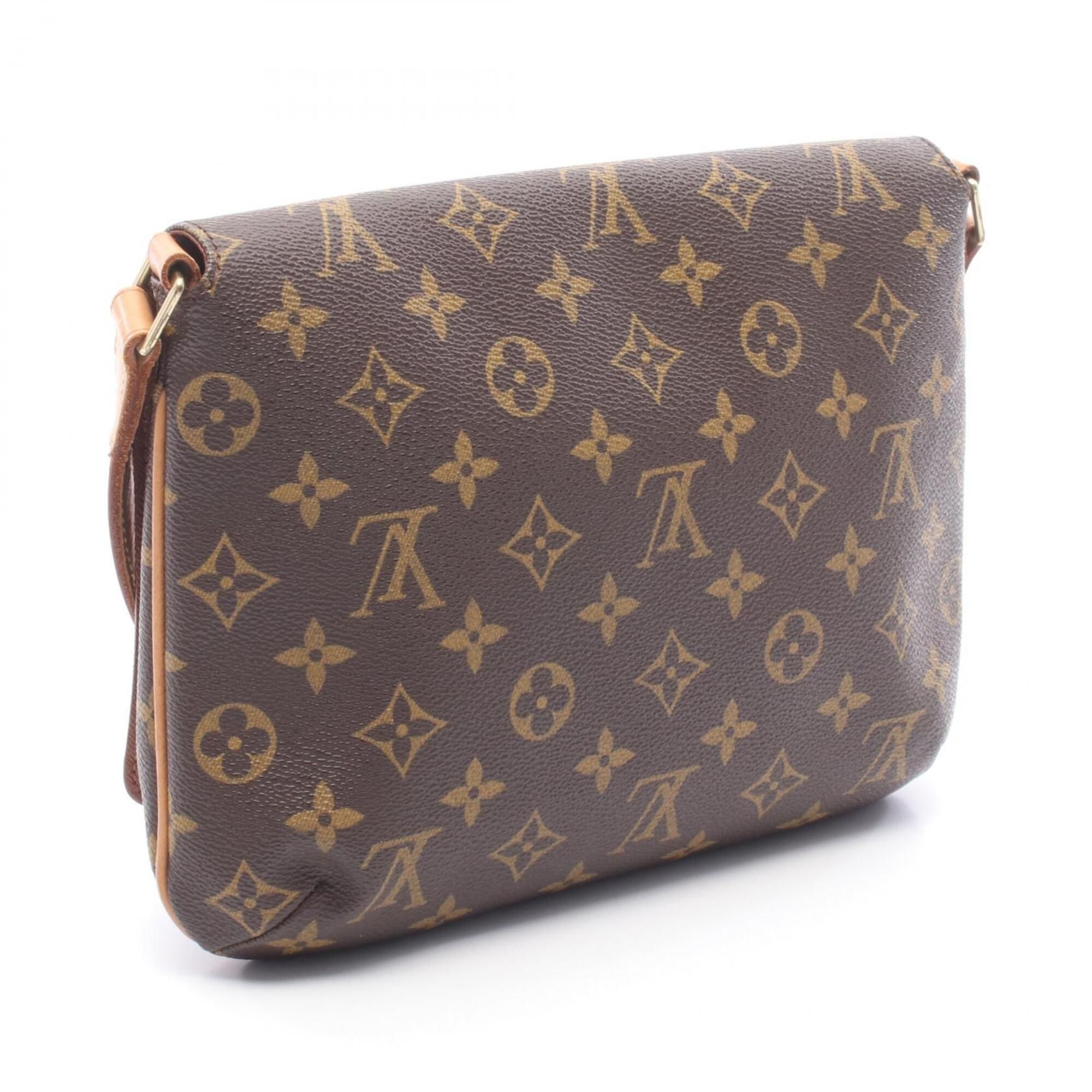 Coated Canvas Leather Handbag Shoulder Bag (Pre-Owned) - Louis Vuitton - Modalova