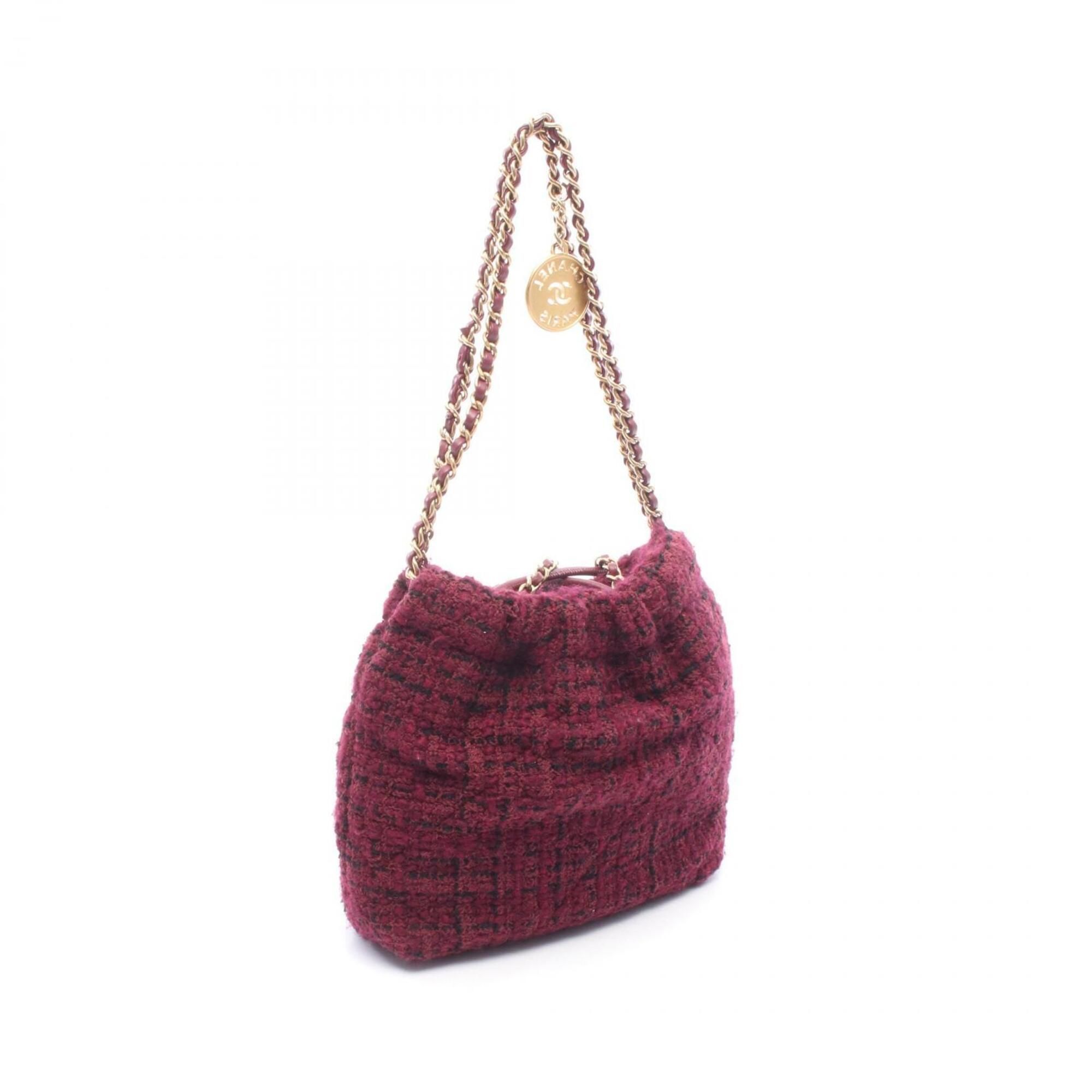 Fabric Leather Handbag Shoulder Bag (Pre-Owned) - Chanel - Modalova