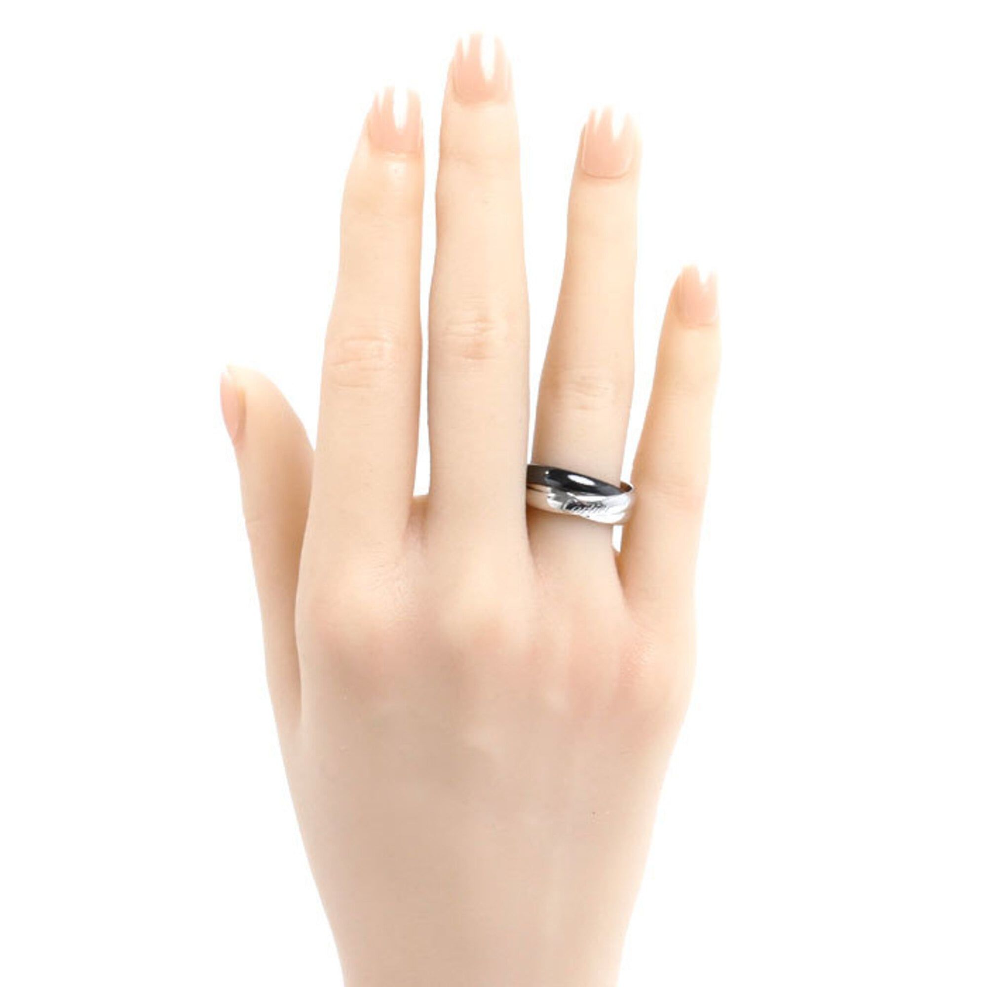 White Gold (18K) Ceramic Band Ring (Pre-Owned) - Cartier - Modalova