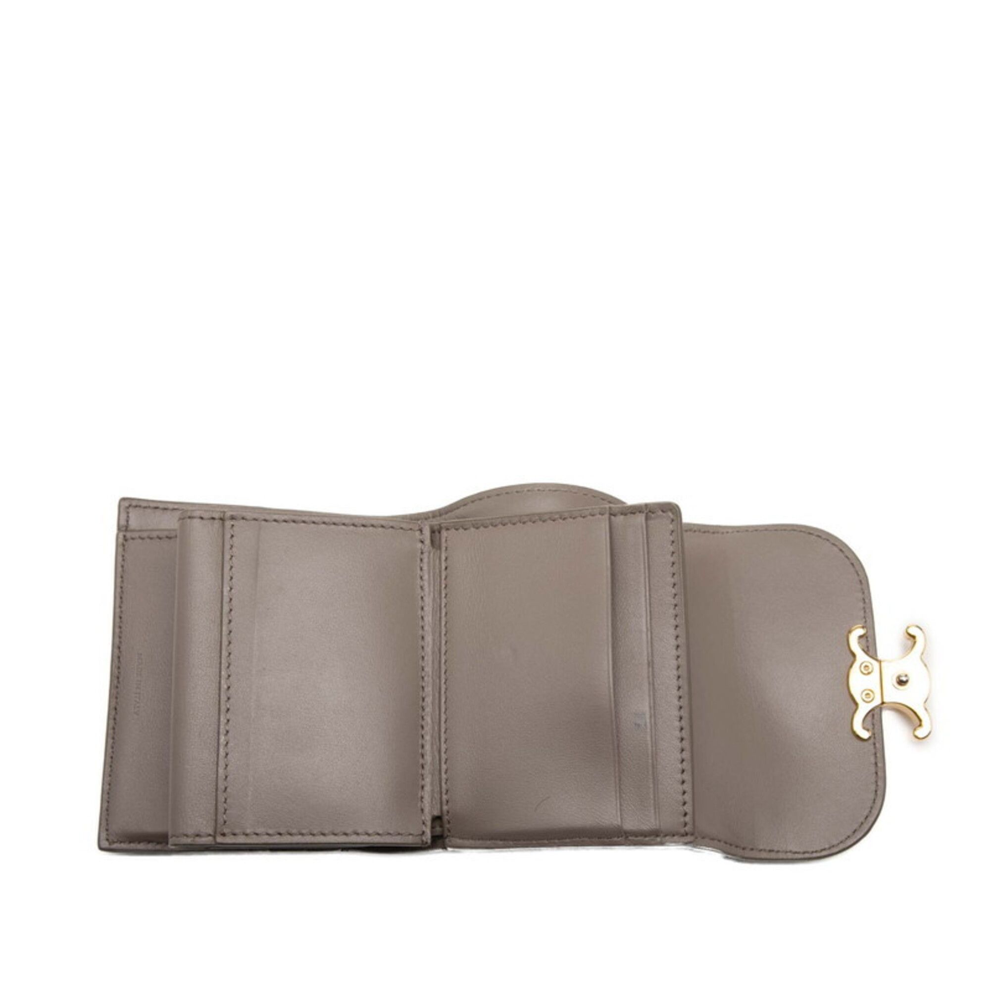 Leather Wallet (Bi-Fold) (Pre-Owned) - Celine - Modalova
