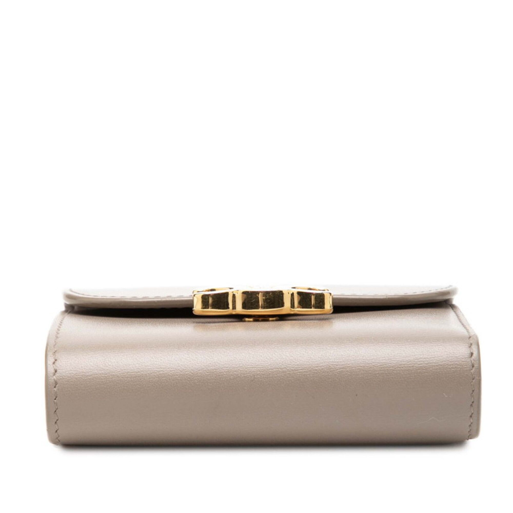 Leather Wallet (Bi-Fold) (Pre-Owned) - Celine - Modalova