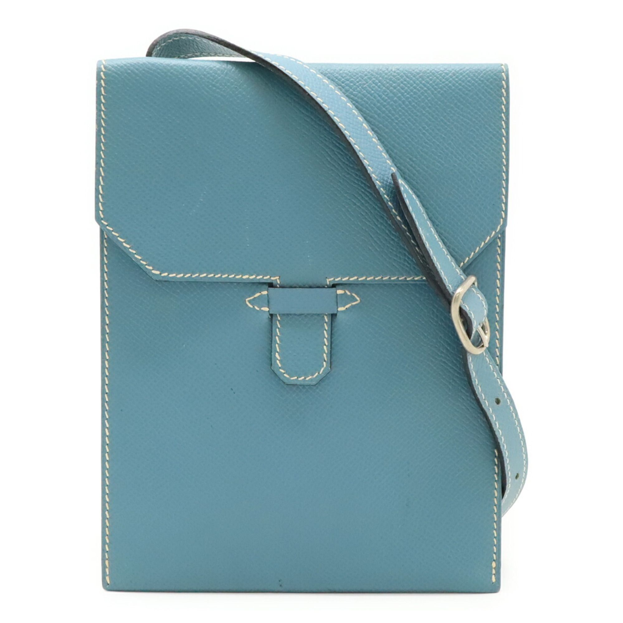 Leather Pochette Shoulder Bag (Pre-Owned) - Hermes - Modalova