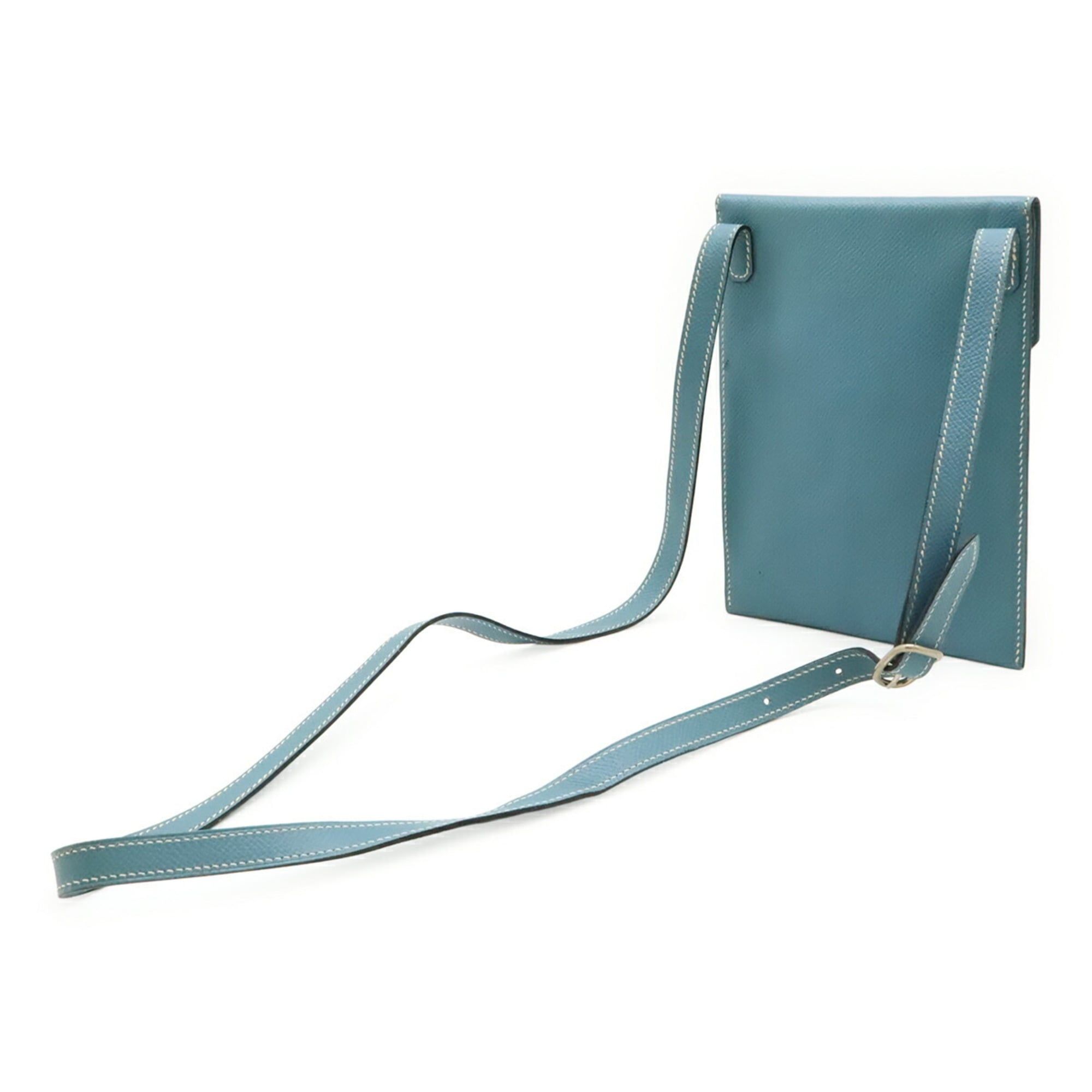 Leather Pochette Shoulder Bag (Pre-Owned) - Hermes - Modalova
