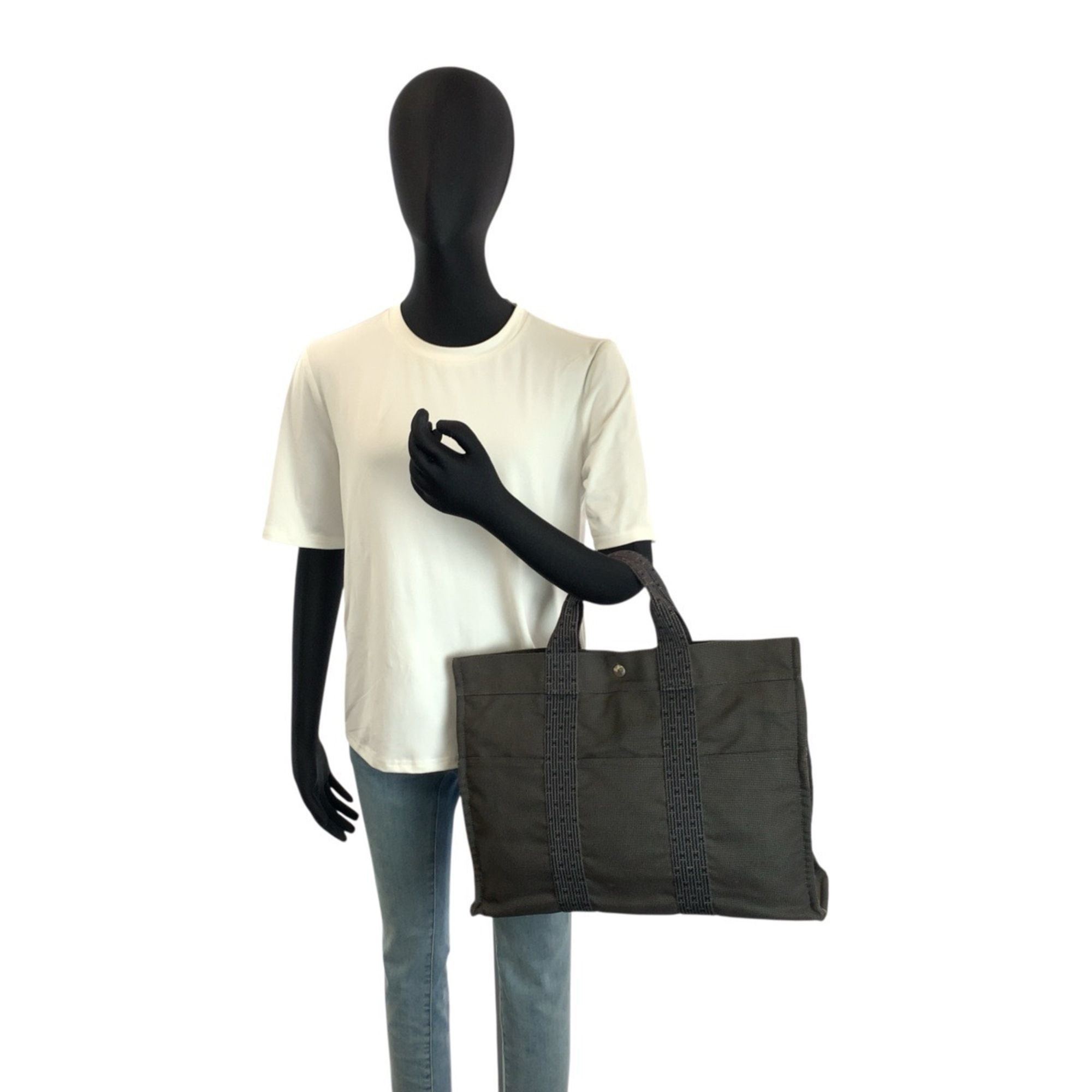 Polyester Polyamide Handbag Tote Bag (Pre-Owned) - Hermes - Modalova