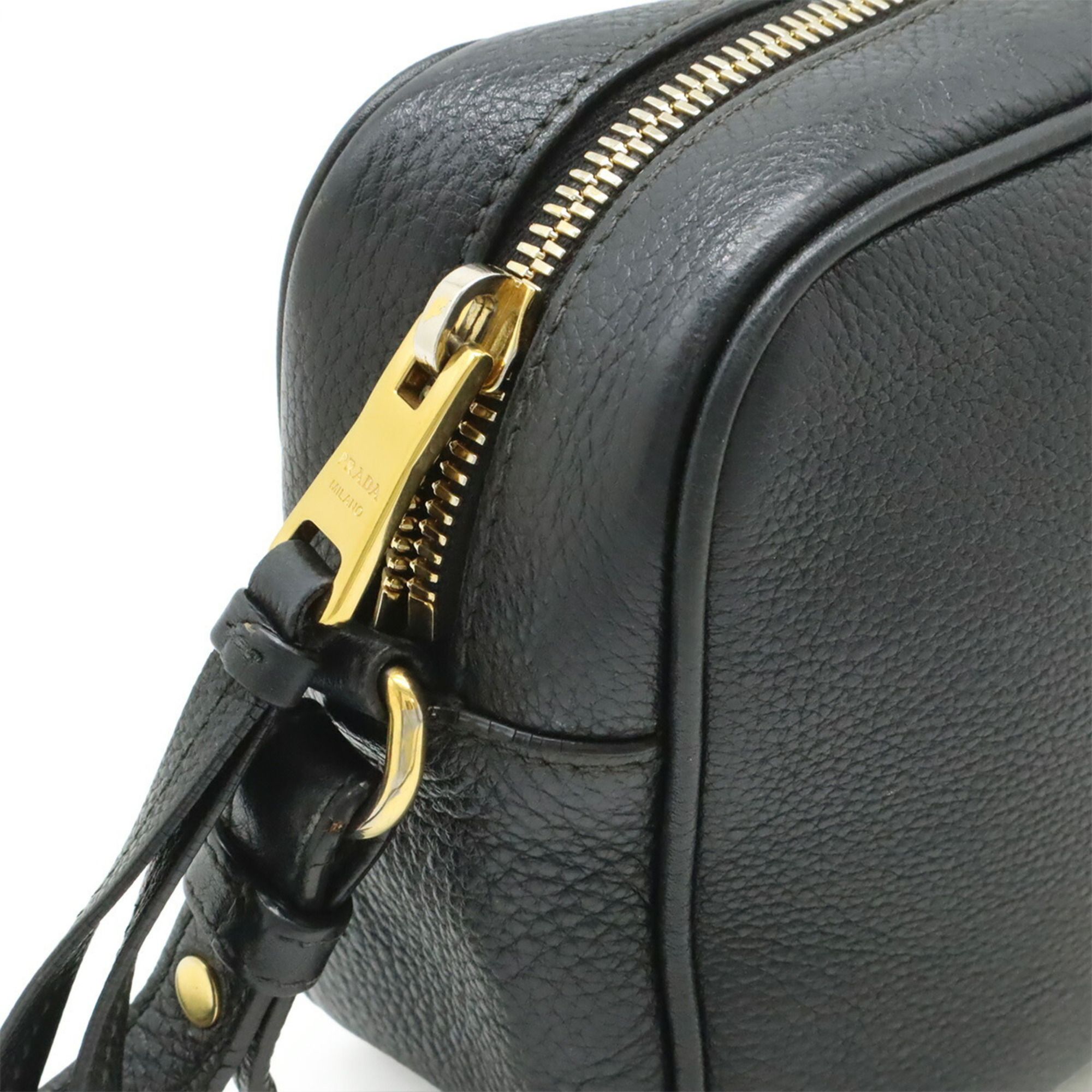 Leather Pochette Shoulder Bag (Pre-Owned) - Prada - Modalova