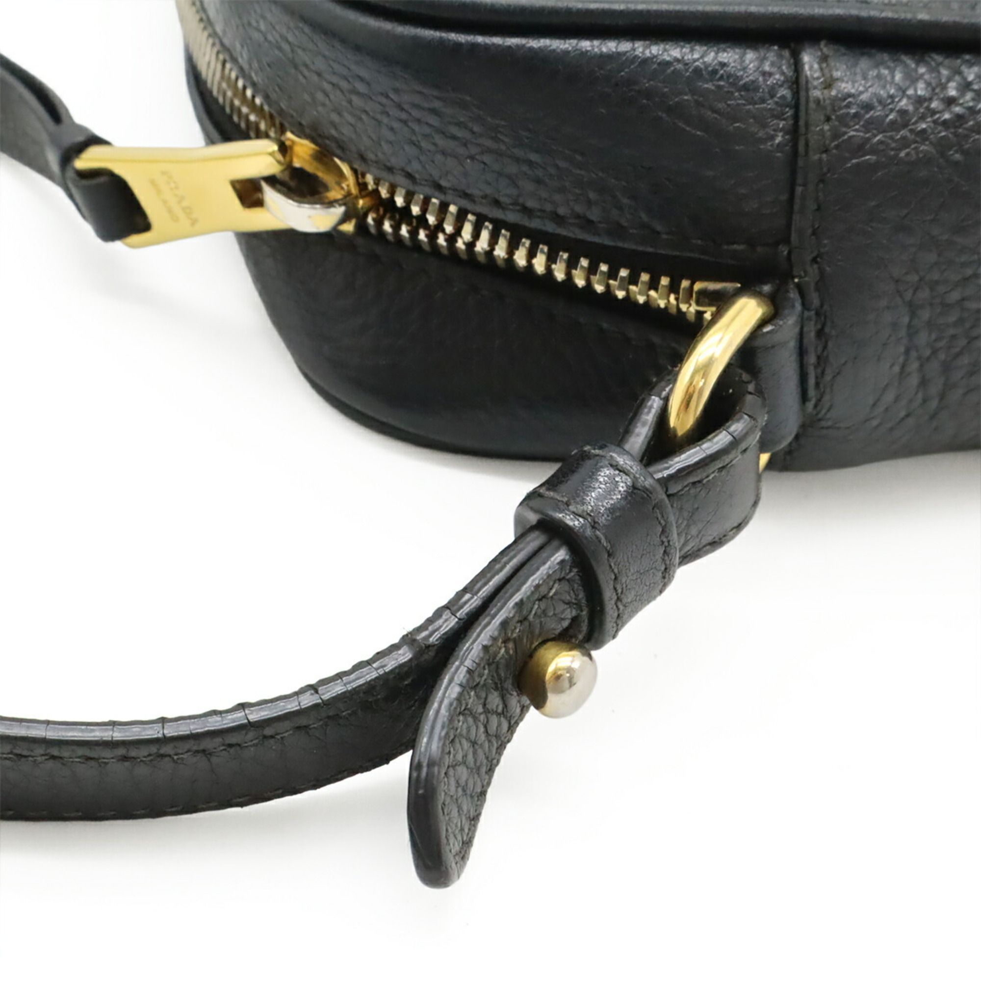 Leather Pochette Shoulder Bag (Pre-Owned) - Prada - Modalova