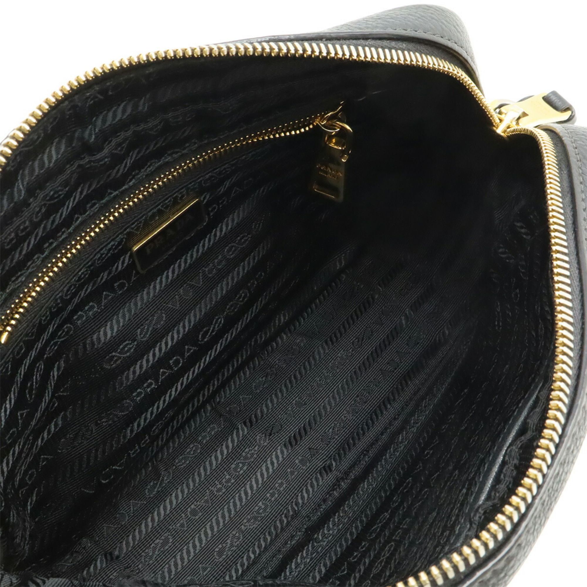 Leather Pochette Shoulder Bag (Pre-Owned) - Prada - Modalova