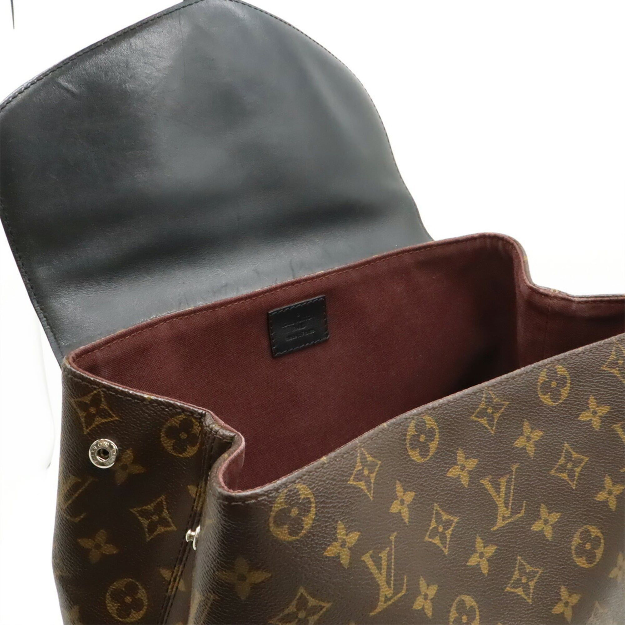 Monogram Canvas Leather Backpack Shoulder Bag (Pre-Owned) - Louis Vuitton - Modalova