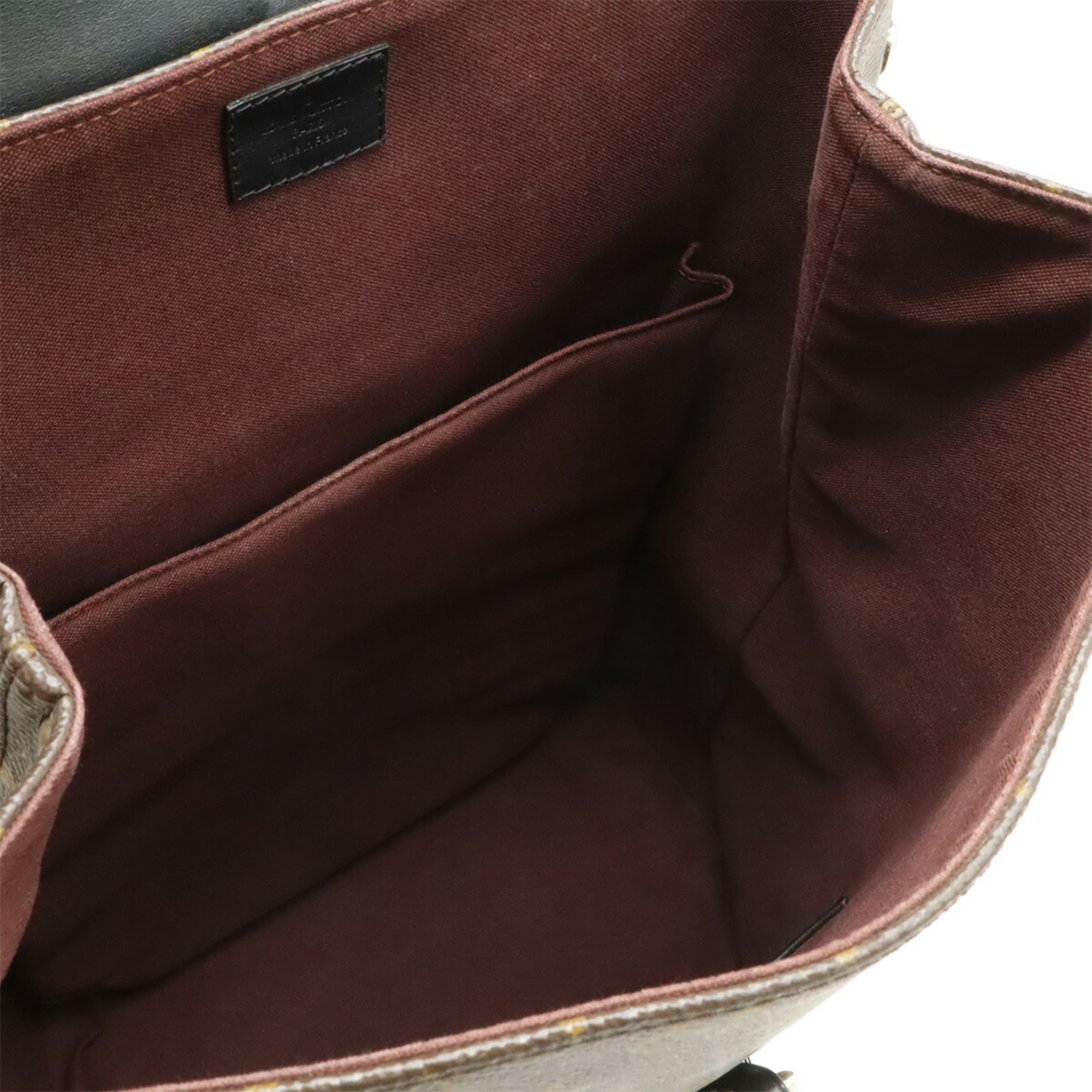 Monogram Canvas Leather Backpack Shoulder Bag (Pre-Owned) - Louis Vuitton - Modalova