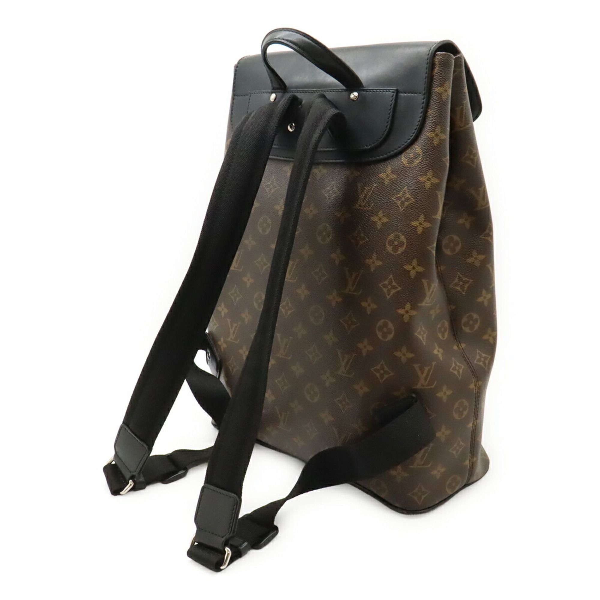Monogram Canvas Leather Backpack Shoulder Bag (Pre-Owned) - Louis Vuitton - Modalova