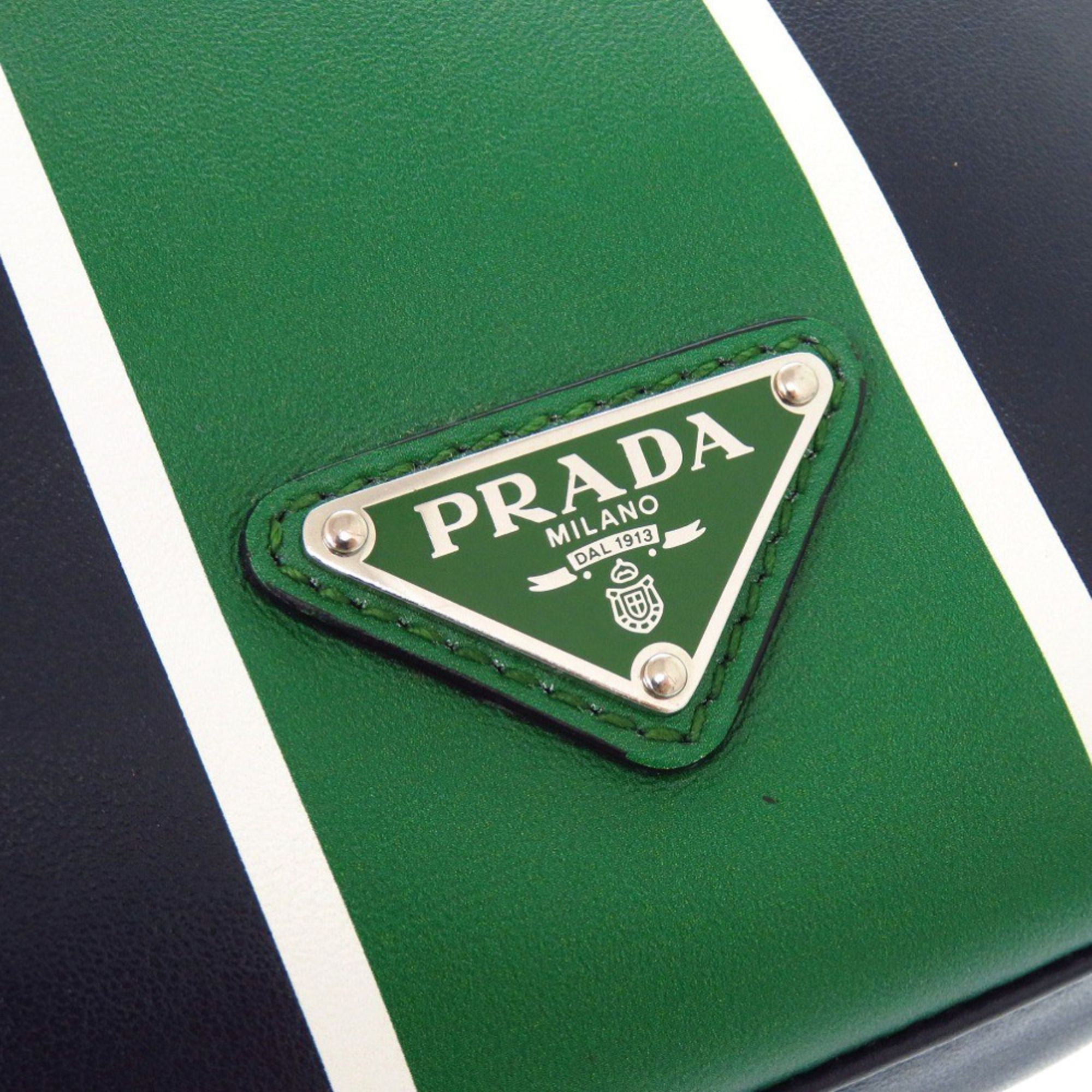 Leather Shoulder Bag (Pre-Owned) - Prada - Modalova