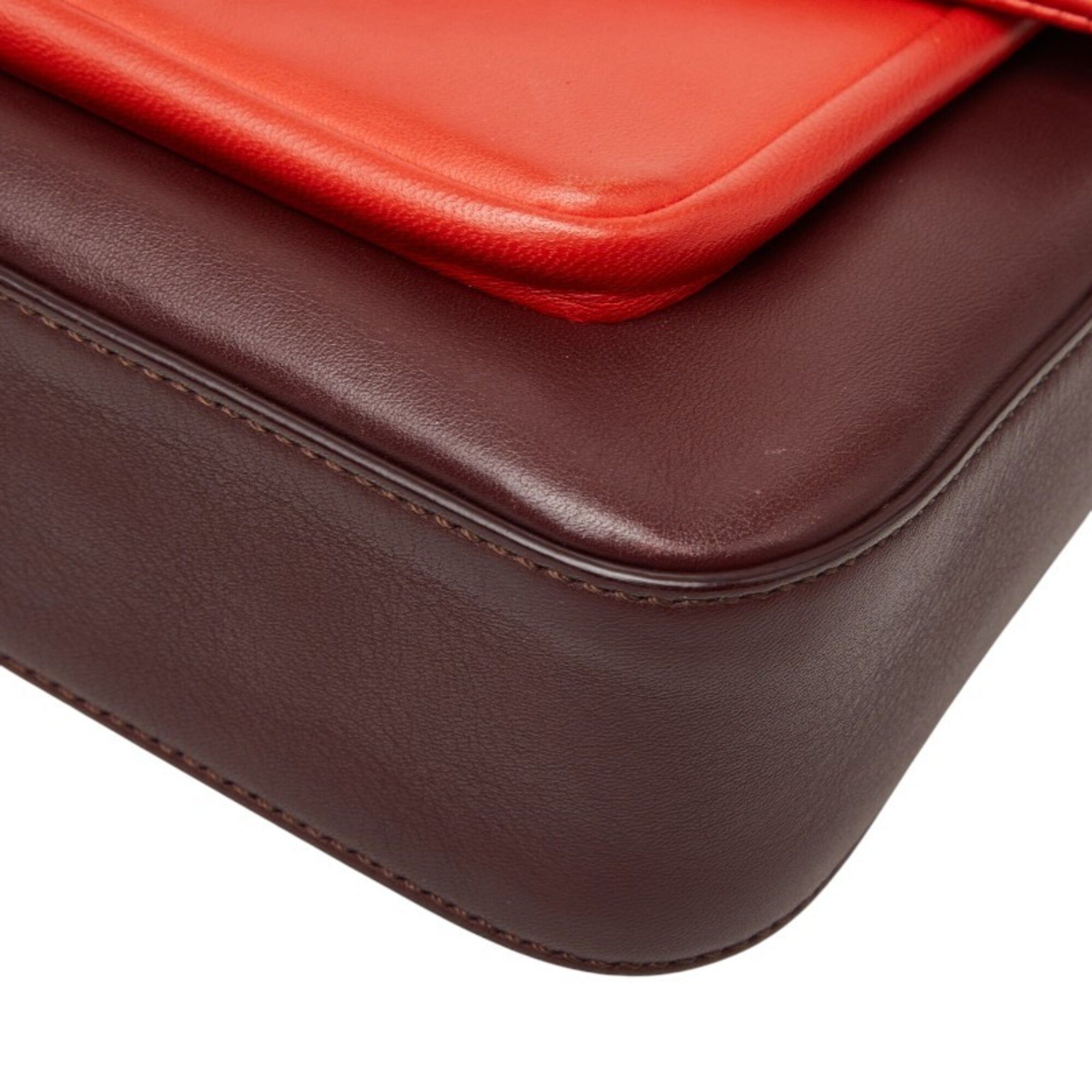 Leather Shoulder Bag (Pre-Owned) - Fendi - Modalova