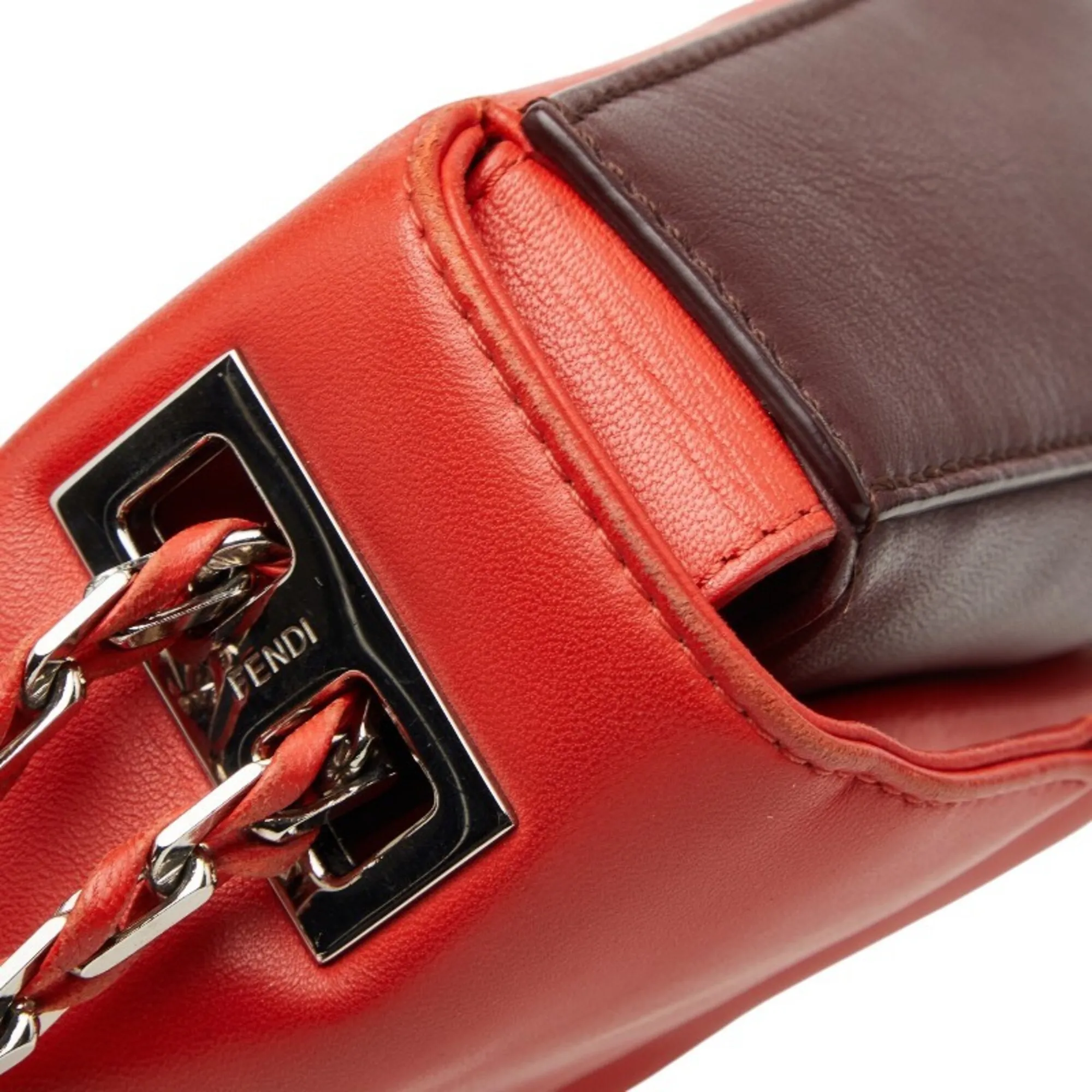 Leather Shoulder Bag (Pre-Owned) - Fendi - Modalova